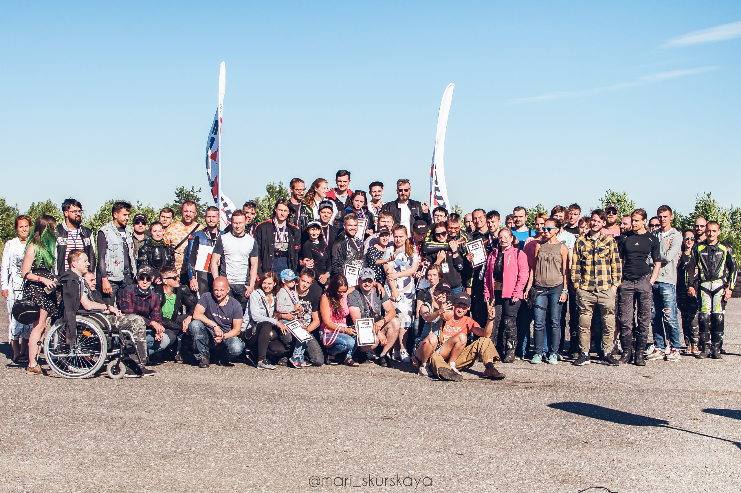 Соревнования по Мотоджимхане — 2019 Чемпионат СПб II этап. Мотофотограф в Санкт-Петербурге Мария Скурская