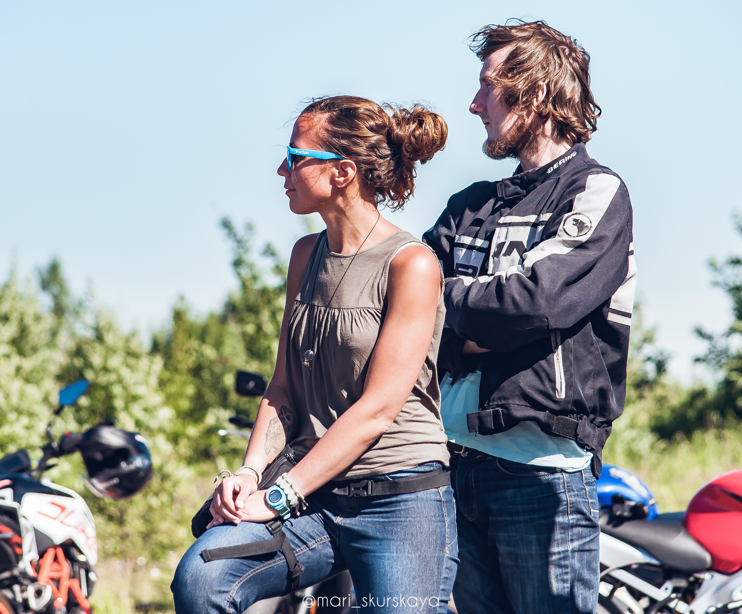 Соревнования по Мотоджимхане — 2019 Чемпионат СПб II этап. Мотофотограф в Санкт-Петербурге Мария Скурская