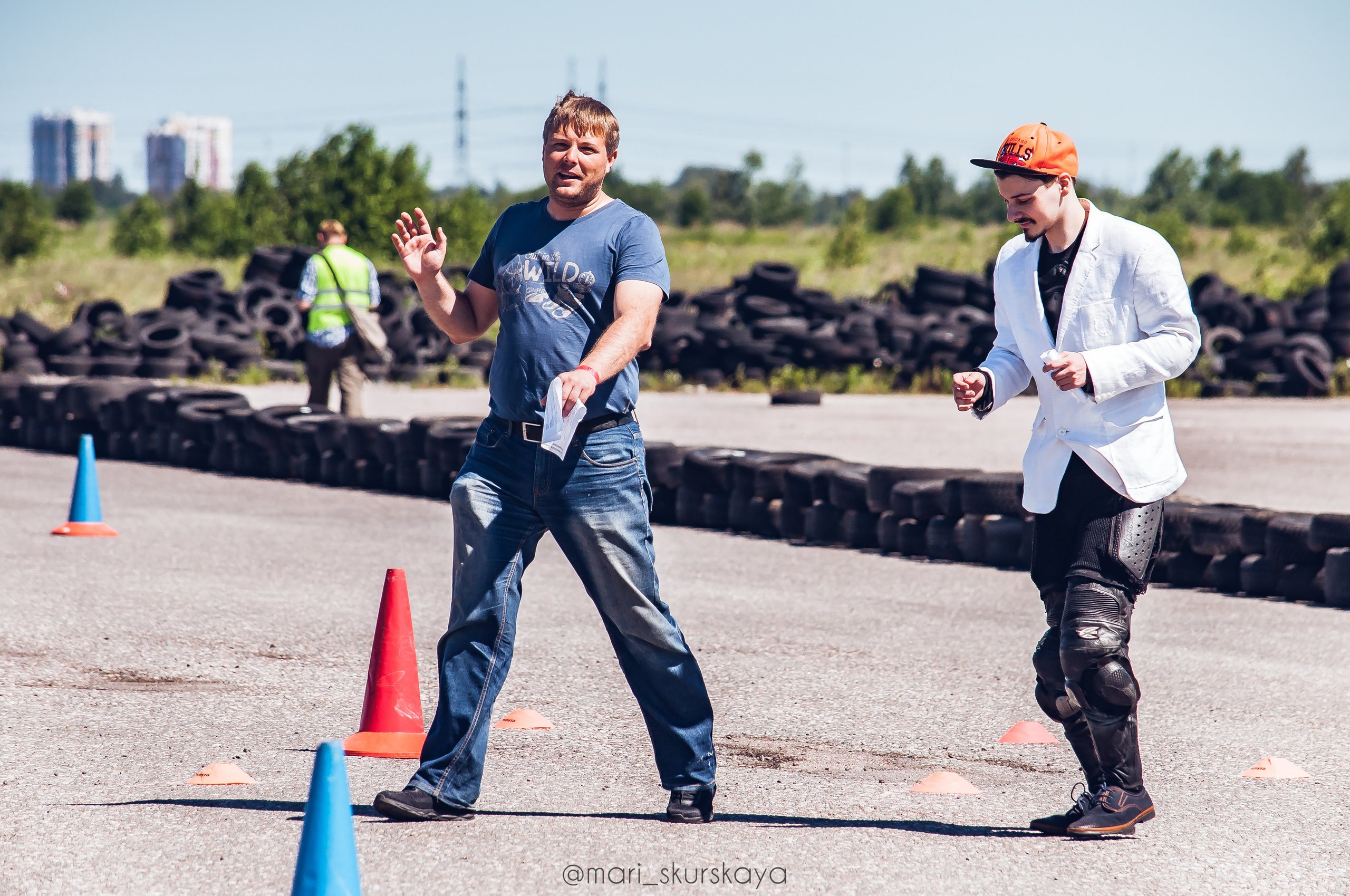 Соревнования по Мотоджимхане — 2019 Чемпионат СПб II этап. Мотофотограф в Санкт-Петербурге Мария Скурская