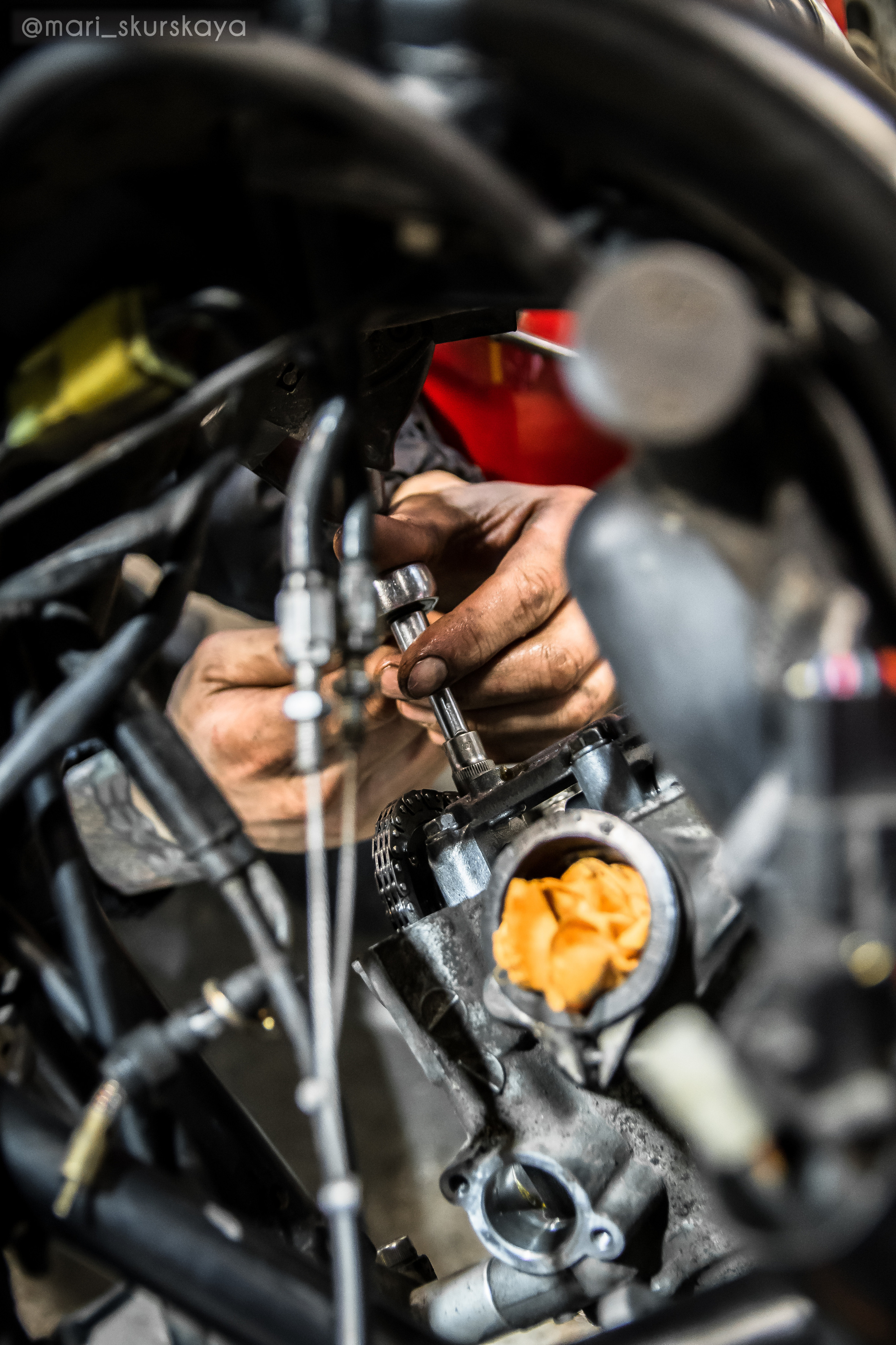 Мотосервис. Мотофотограф в Санкт-Петербурге Мария Скурская