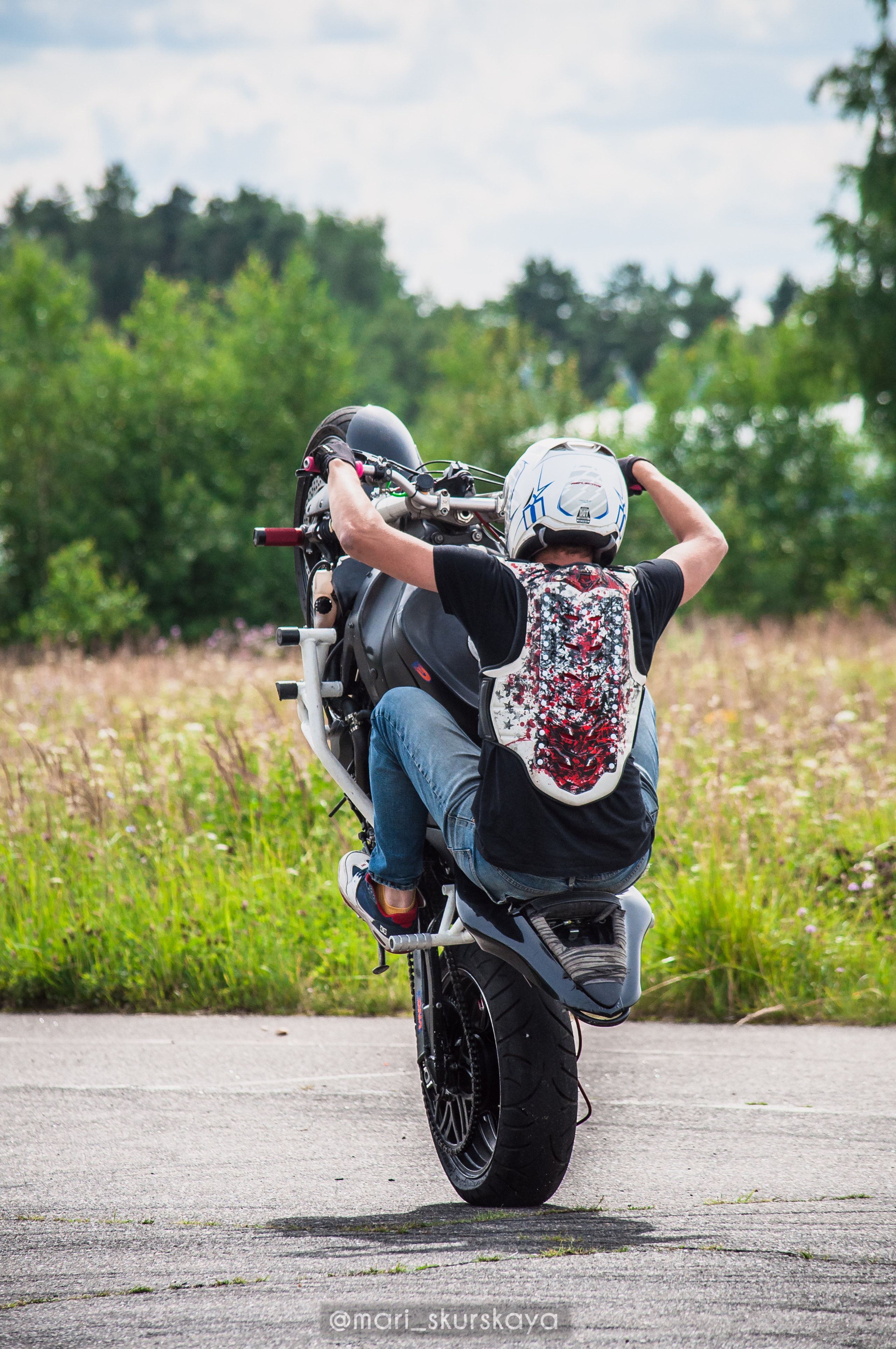 Стантрайдинг / Stuntriding. Мотофотограф в Санкт-Петербурге Мария Скурская