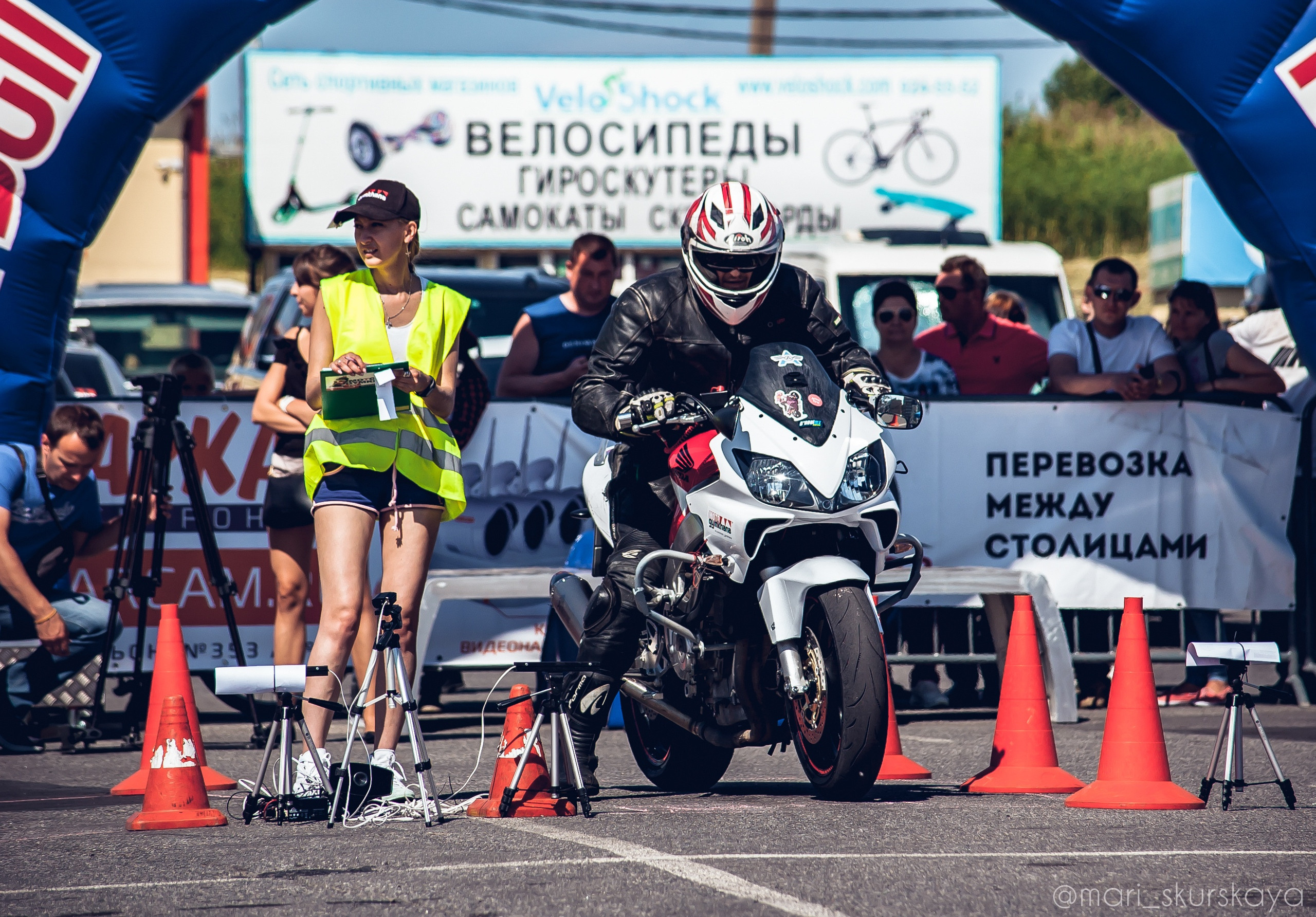Соревнования по Мотоджимхане — 2018 Юнона. Мотофотограф в Санкт-Петербурге Мария Скурская