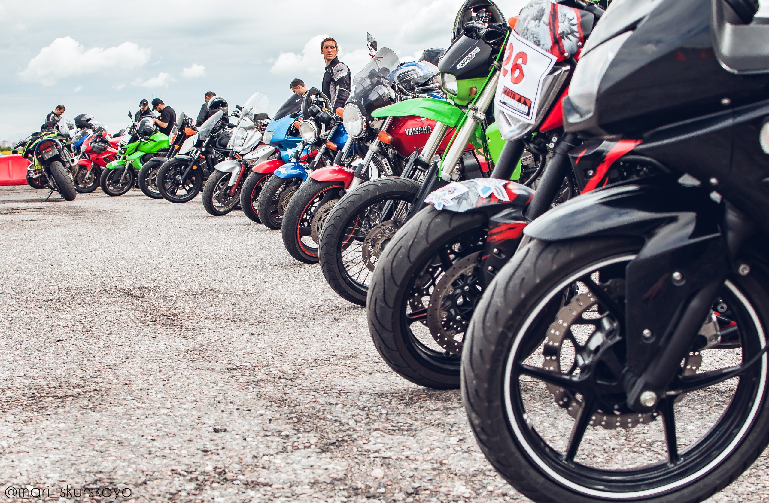 Соревнования по Мотоджимхане — 2019 Чемпионат СПб I этап. Мотофотограф в Санкт-Петербурге Мария Скурская