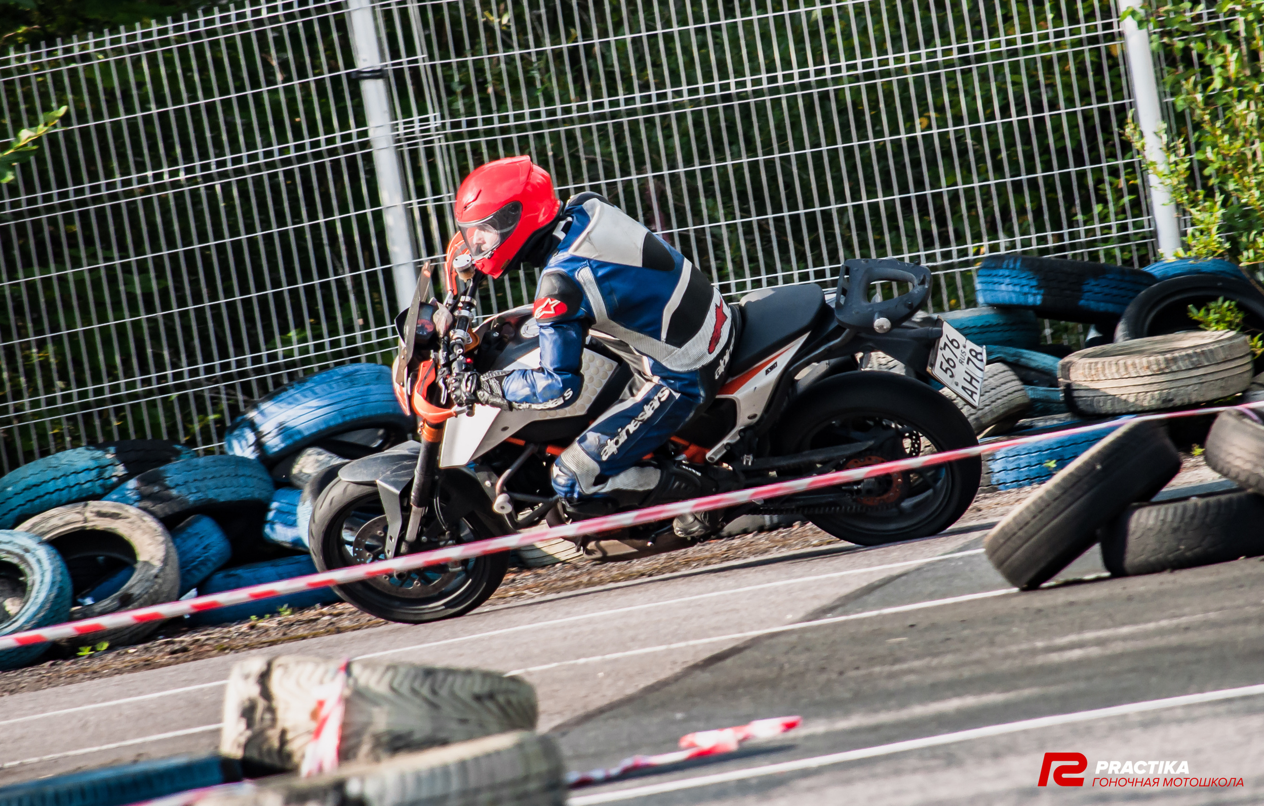 Соревнования гоночной мотошколы PRACTIKA. Мотофотограф в Санкт-Петербурге Мария Скурская