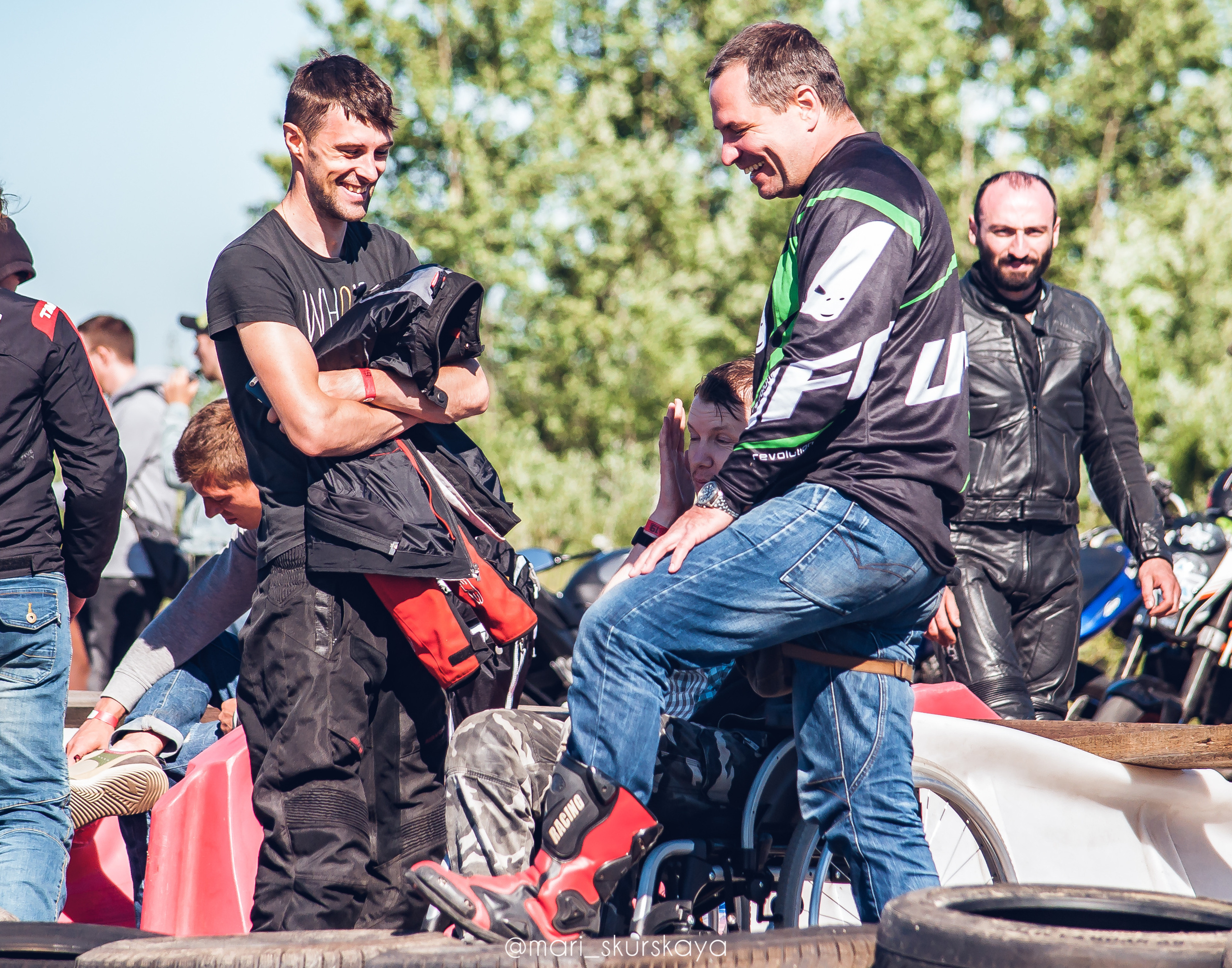 Соревнования по Мотоджимхане — 2019 Чемпионат СПб II этап. Мотофотограф в Санкт-Петербурге Мария Скурская