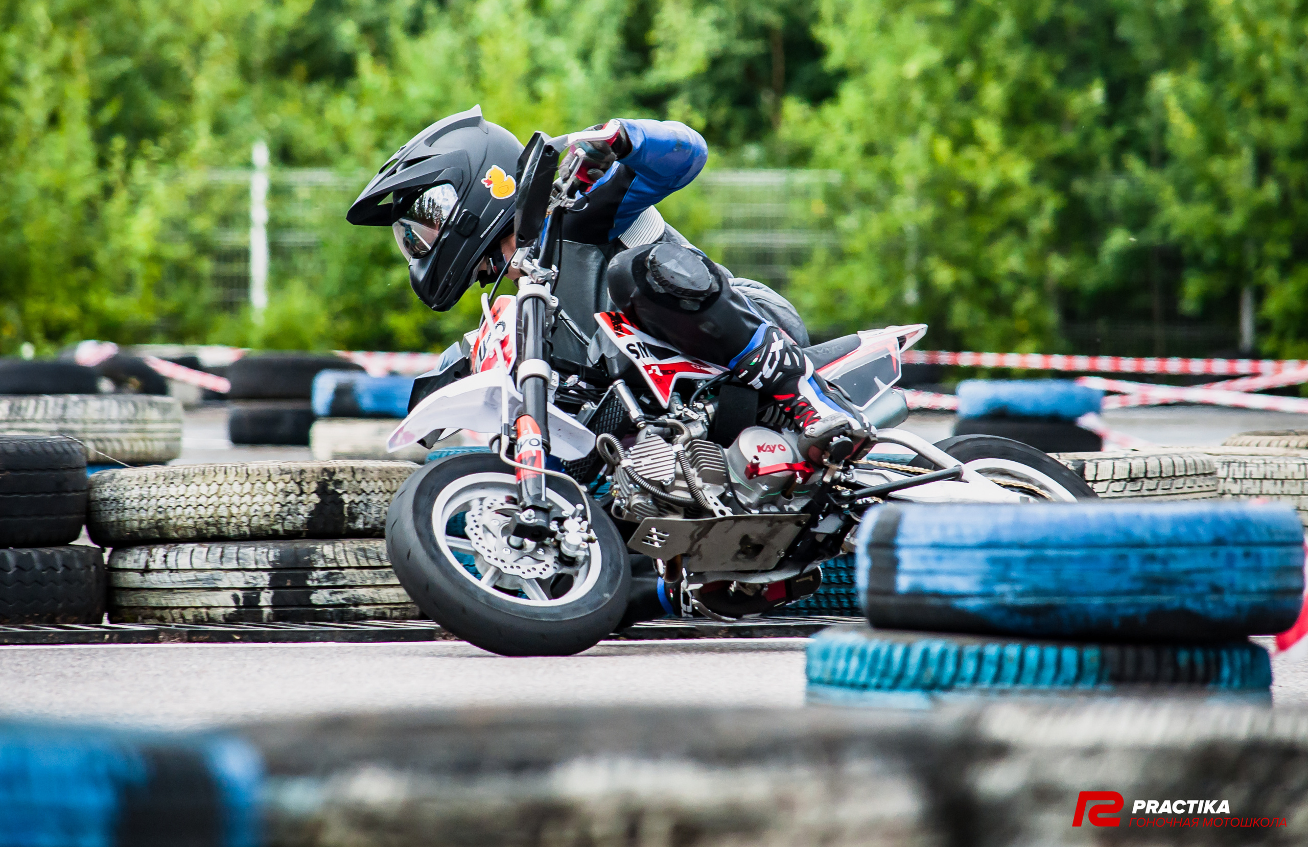 Соревнования гоночной мотошколы PRACTIKA. Мотофотограф в Санкт-Петербурге Мария Скурская