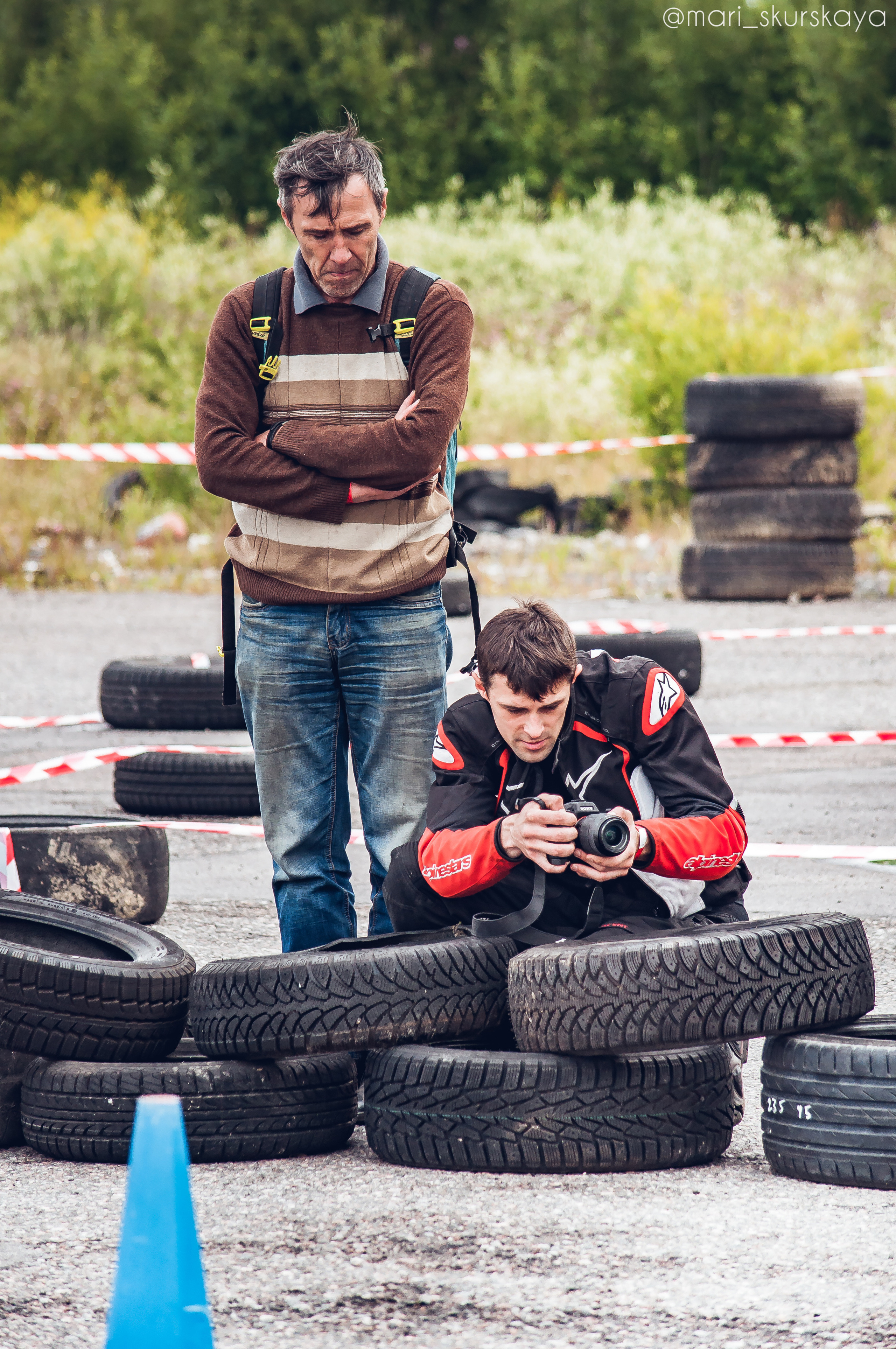 Соревнования по Мотоджимхане — 2019 Чемпионат СПб I этап. Мотофотограф в Санкт-Петербурге Мария Скурская