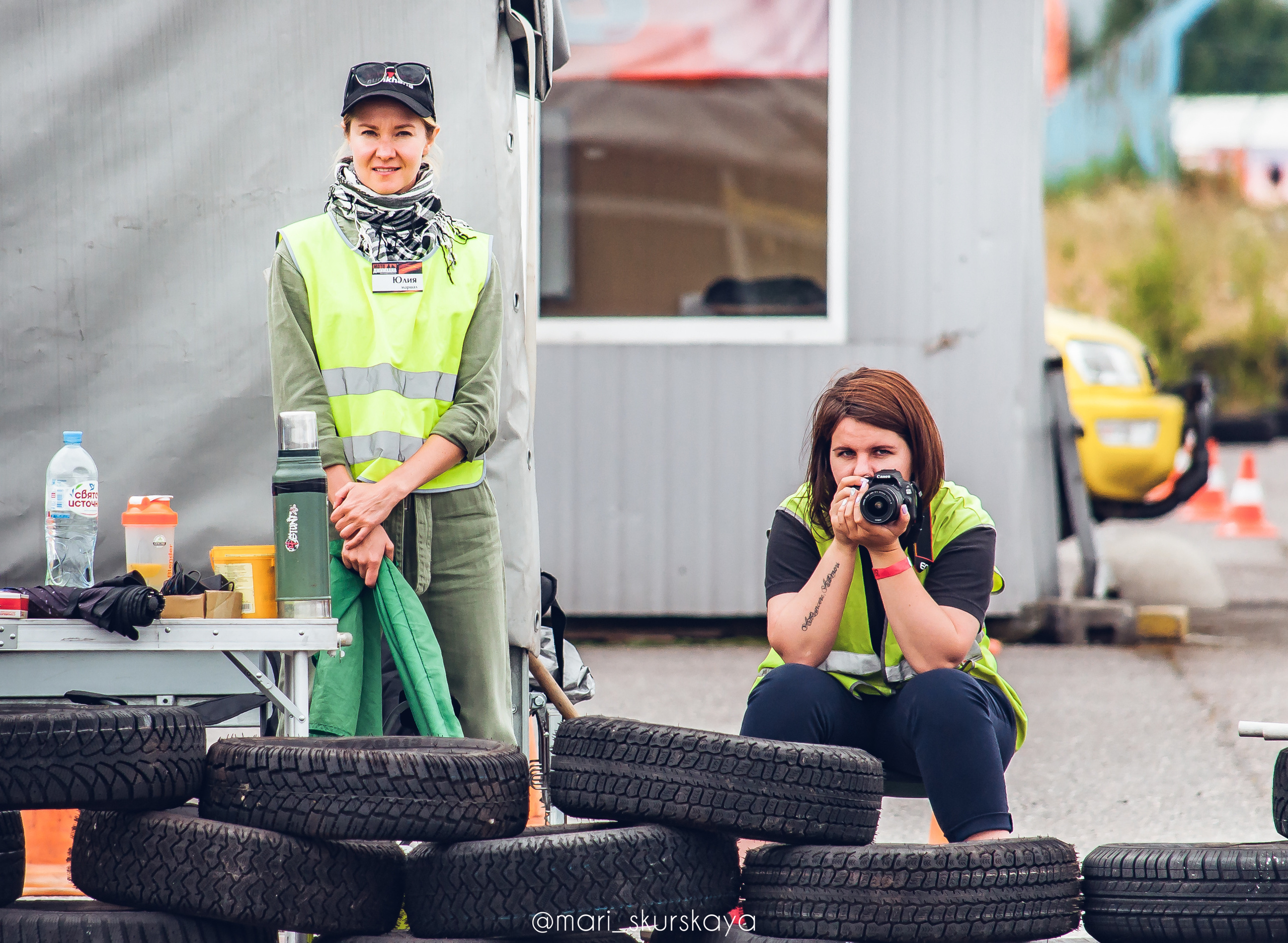 Соревнования по Мотоджимхане — 2019 Чемпионат СПб I этап. Мотофотограф в Санкт-Петербурге Мария Скурская