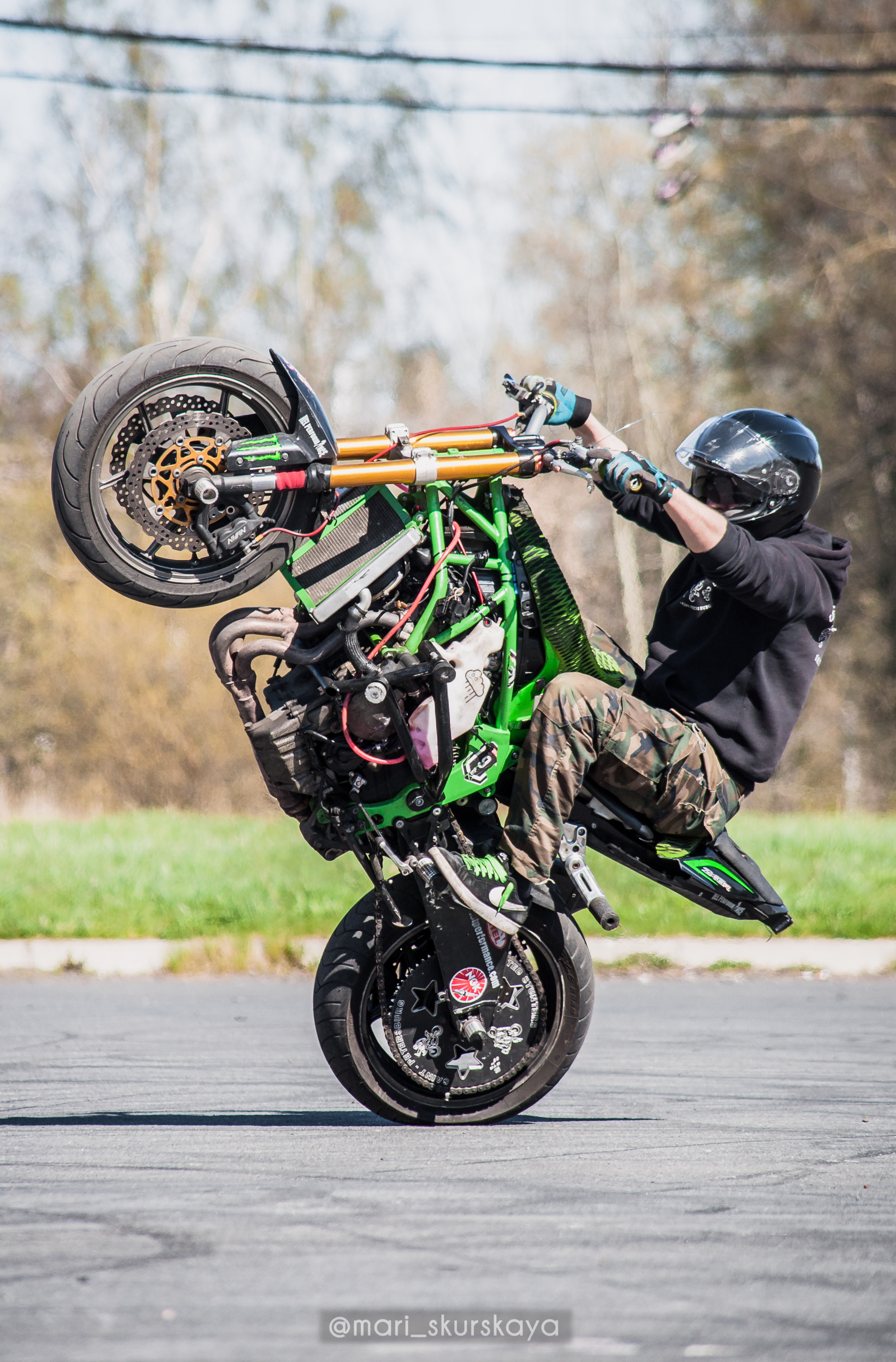 Стантрайдинг / Stuntriding. Мотофотограф в Санкт-Петербурге Мария Скурская