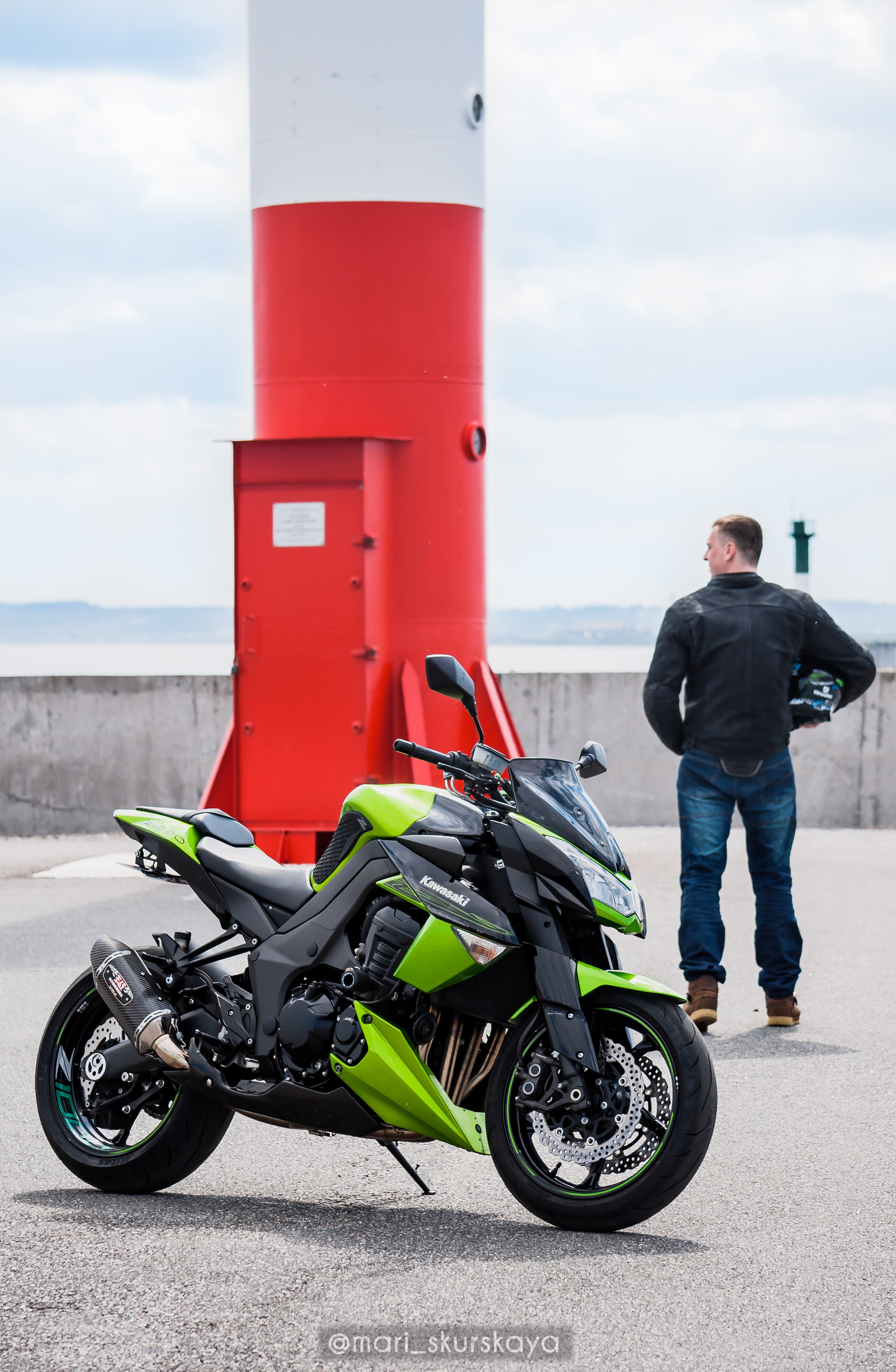 Кира и Кирилл — Kawasaki Z1000. Мотофотограф в Санкт-Петербурге Мария Скурская