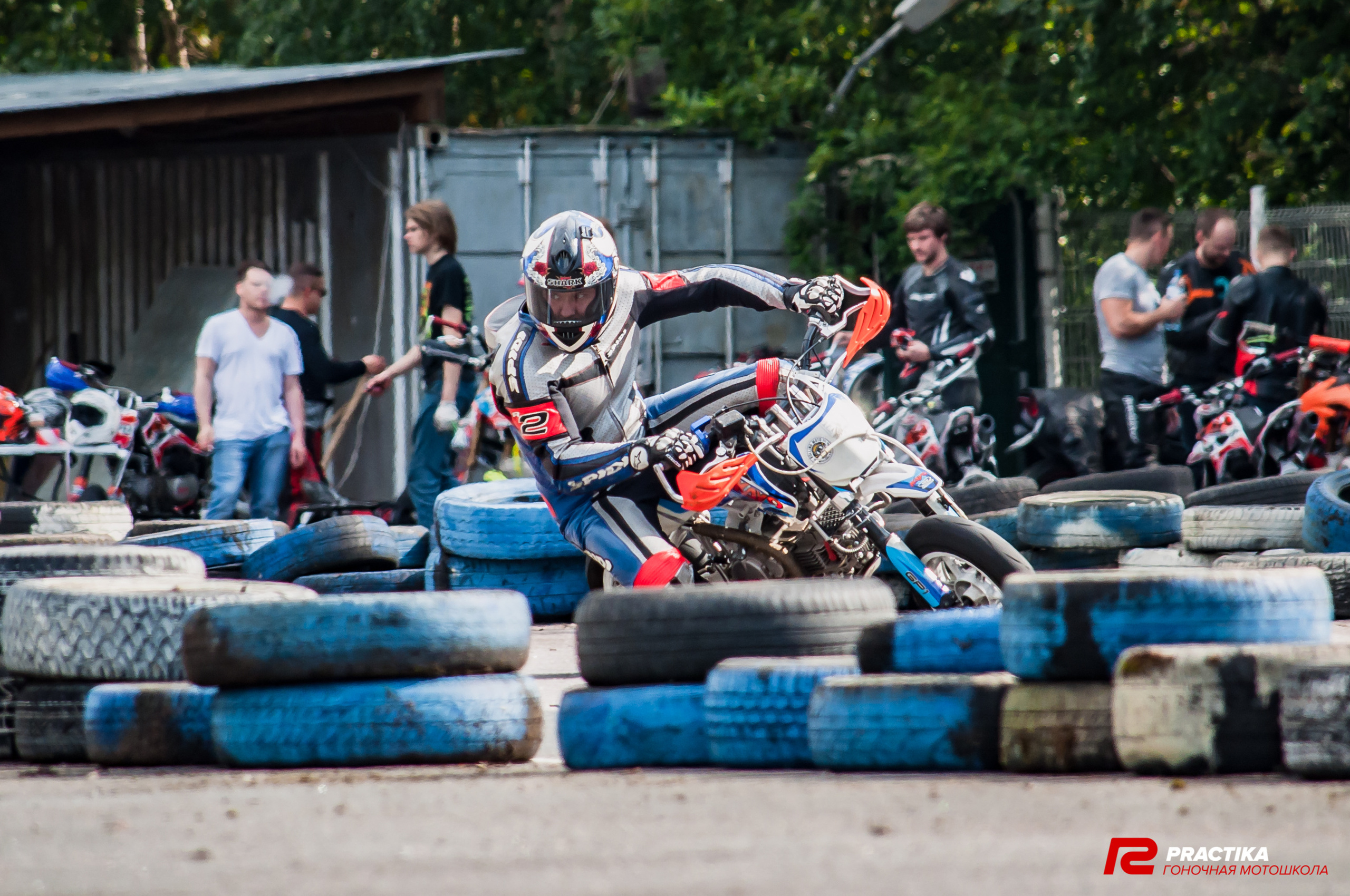 Соревнования гоночной мотошколы PRACTIKA. Мотофотограф в Санкт-Петербурге Мария Скурская