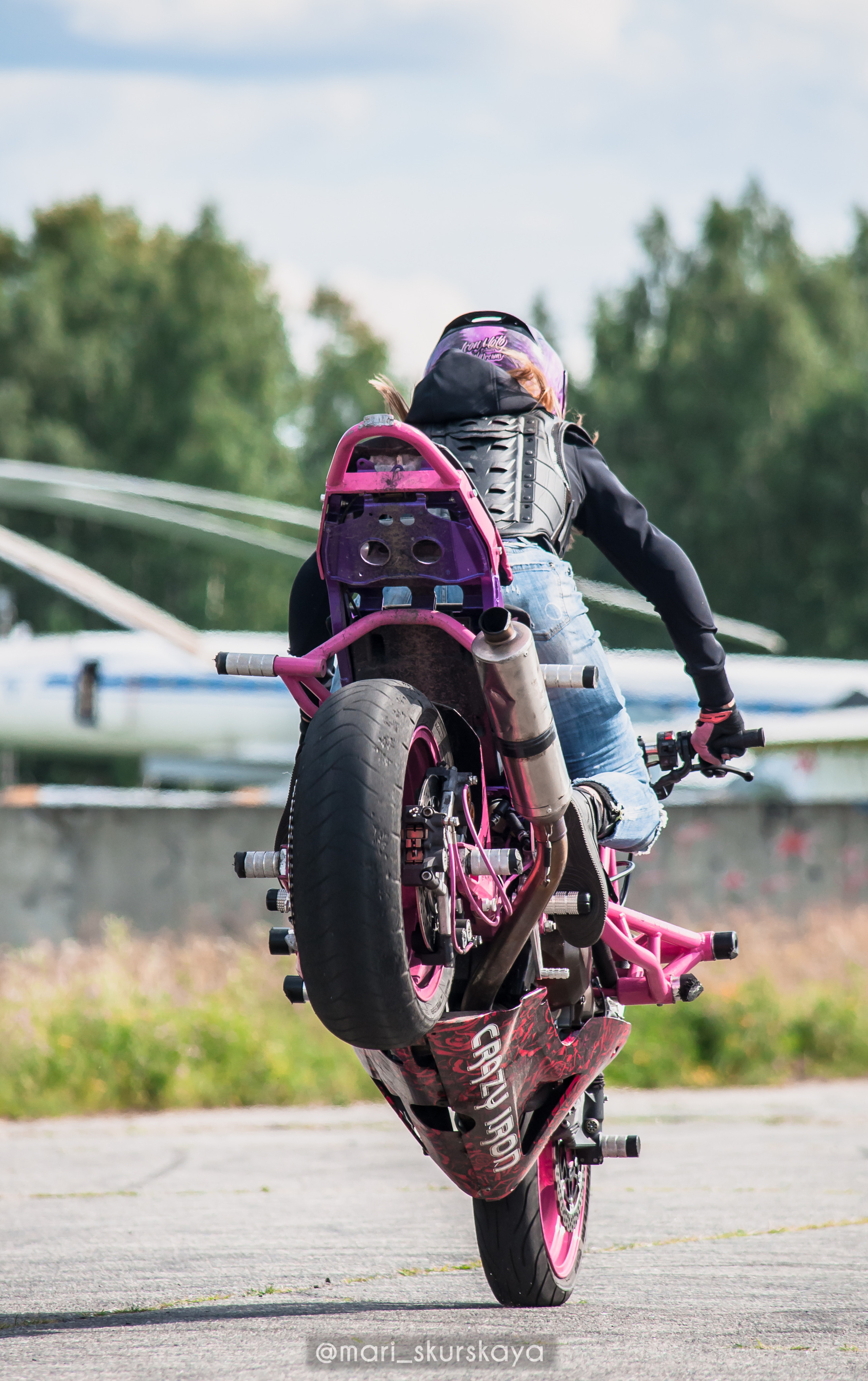 Стантрайдинг / Stuntriding. Мотофотограф в Санкт-Петербурге Мария Скурская