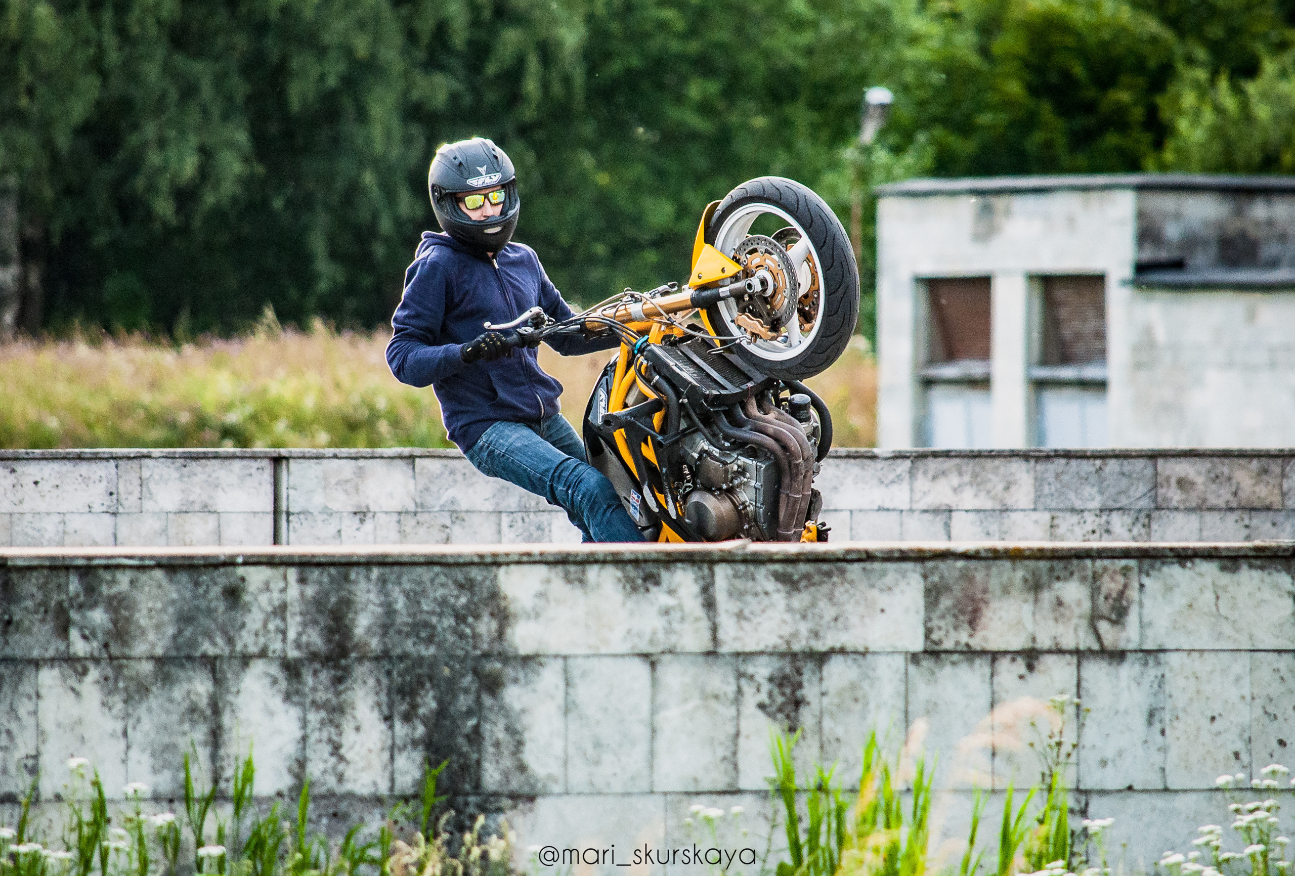Стантрайдинг / Stuntriding. Мотофотограф в Санкт-Петербурге Мария Скурская