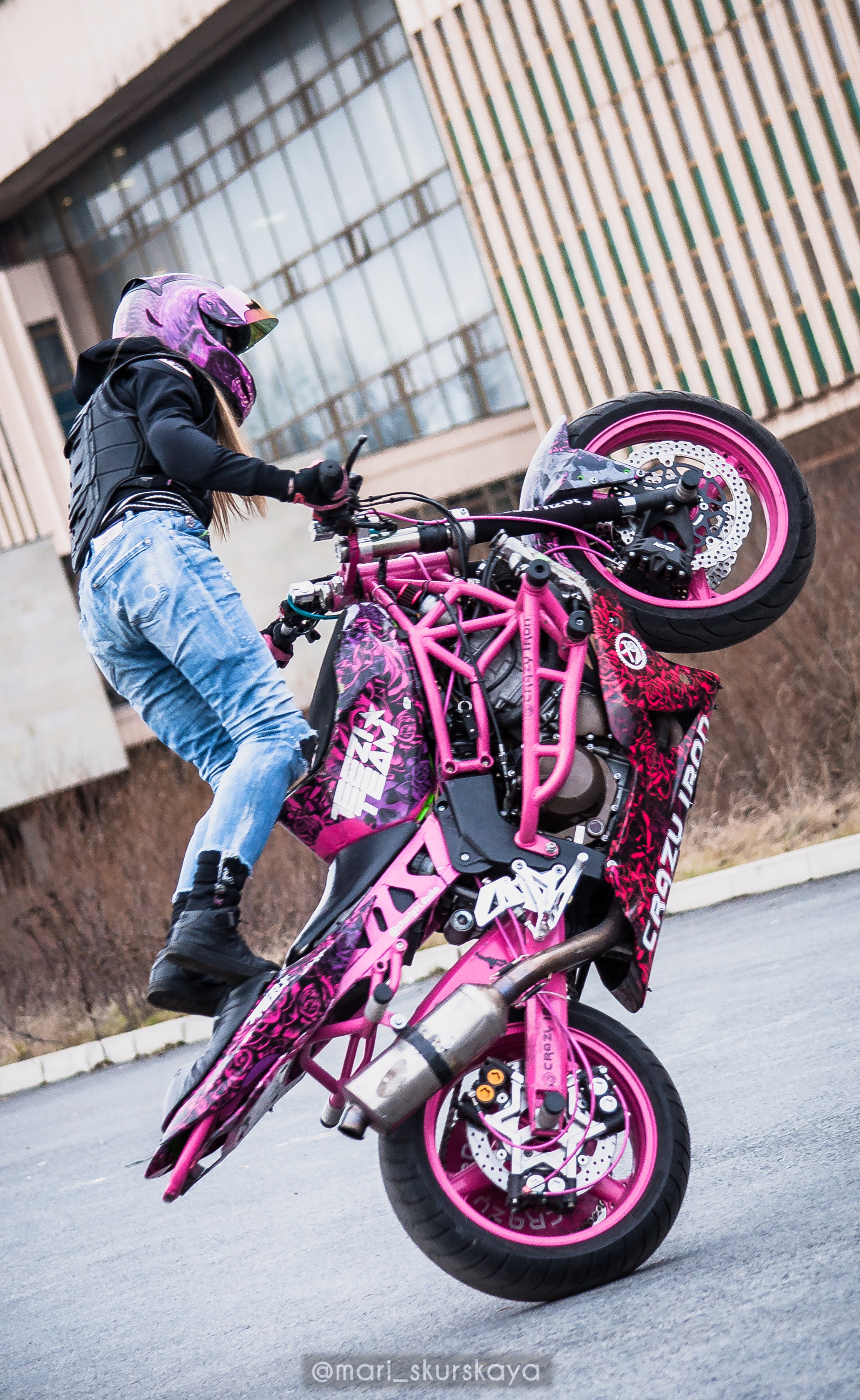 Стантрайдинг / Stuntriding. Мотофотограф в Санкт-Петербурге Мария Скурская
