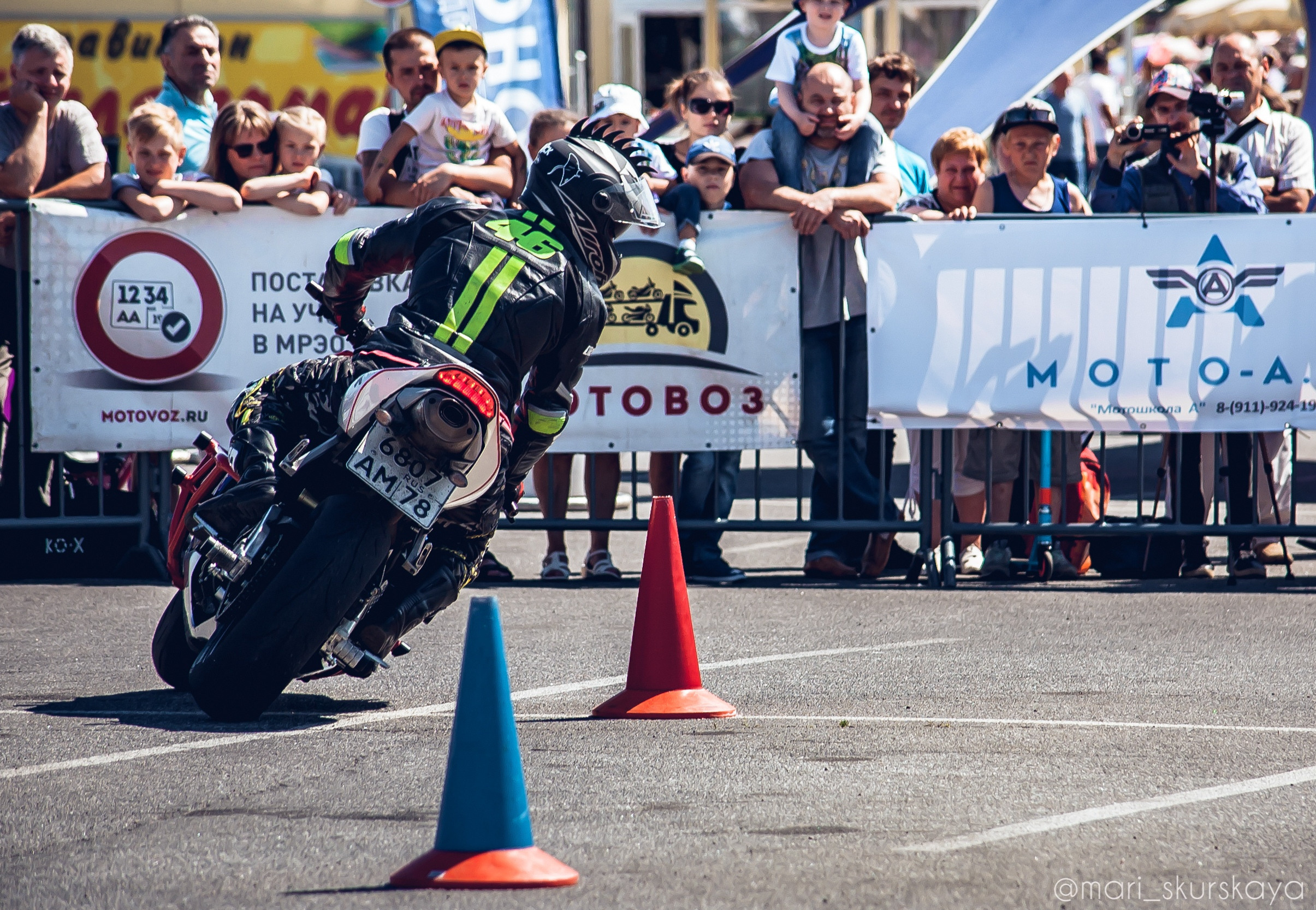 Соревнования по Мотоджимхане — 2018 Юнона. Мотофотограф в Санкт-Петербурге Мария Скурская