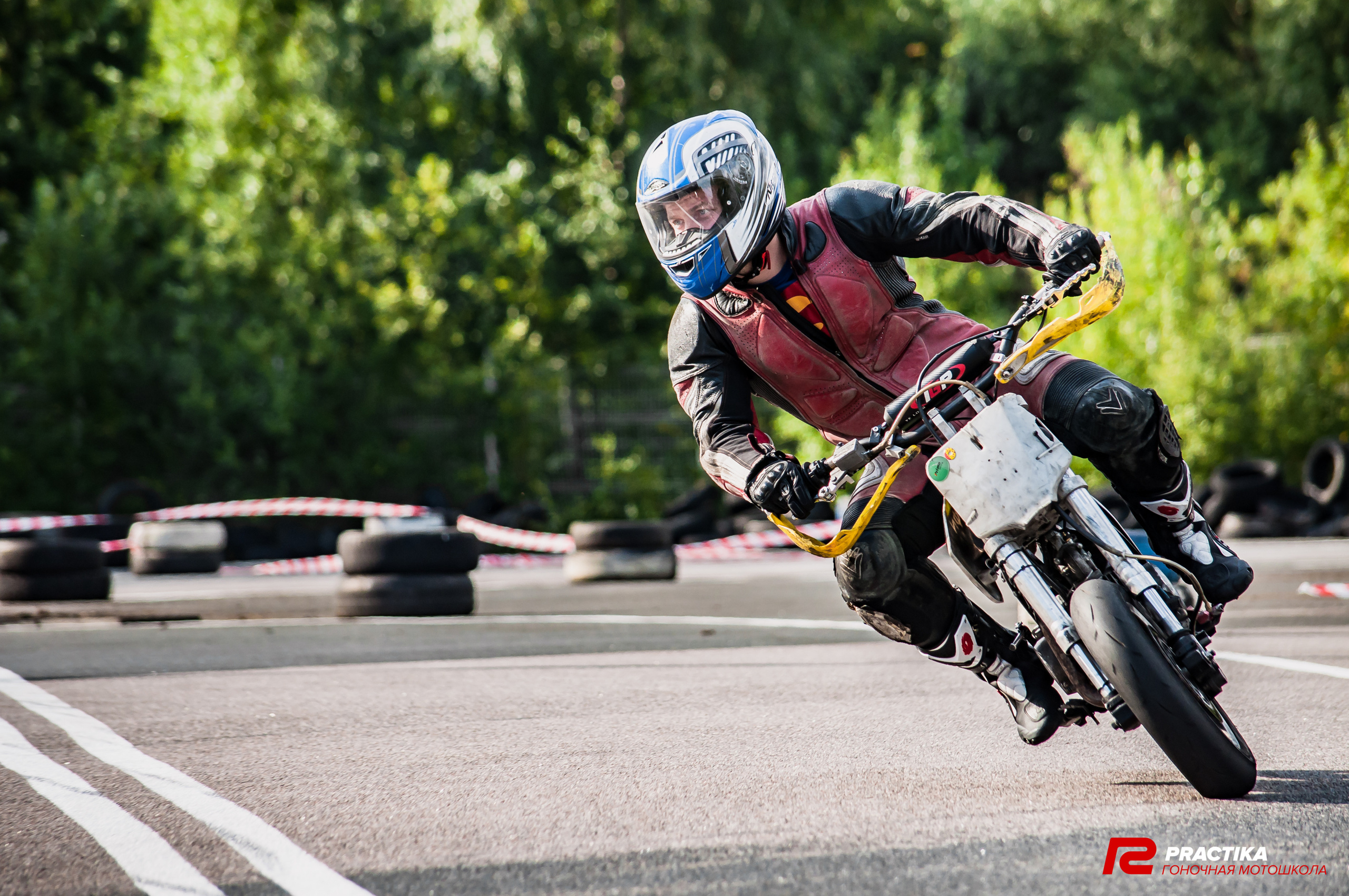 Соревнования гоночной мотошколы PRACTIKA. Мотофотограф в Санкт-Петербурге Мария Скурская