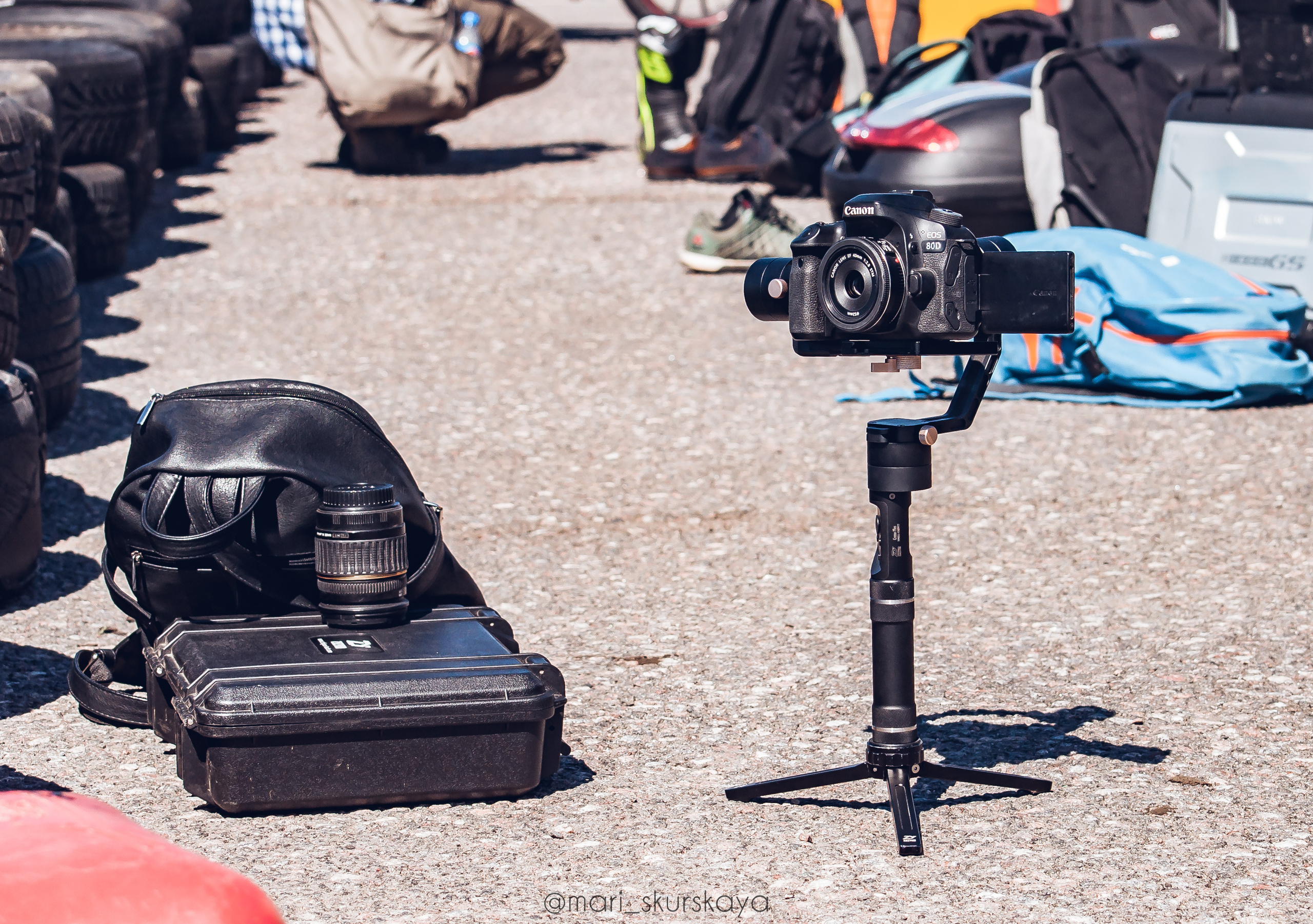 Соревнования по Мотоджимхане — 2019 Чемпионат СПб II этап. Мотофотограф в Санкт-Петербурге Мария Скурская