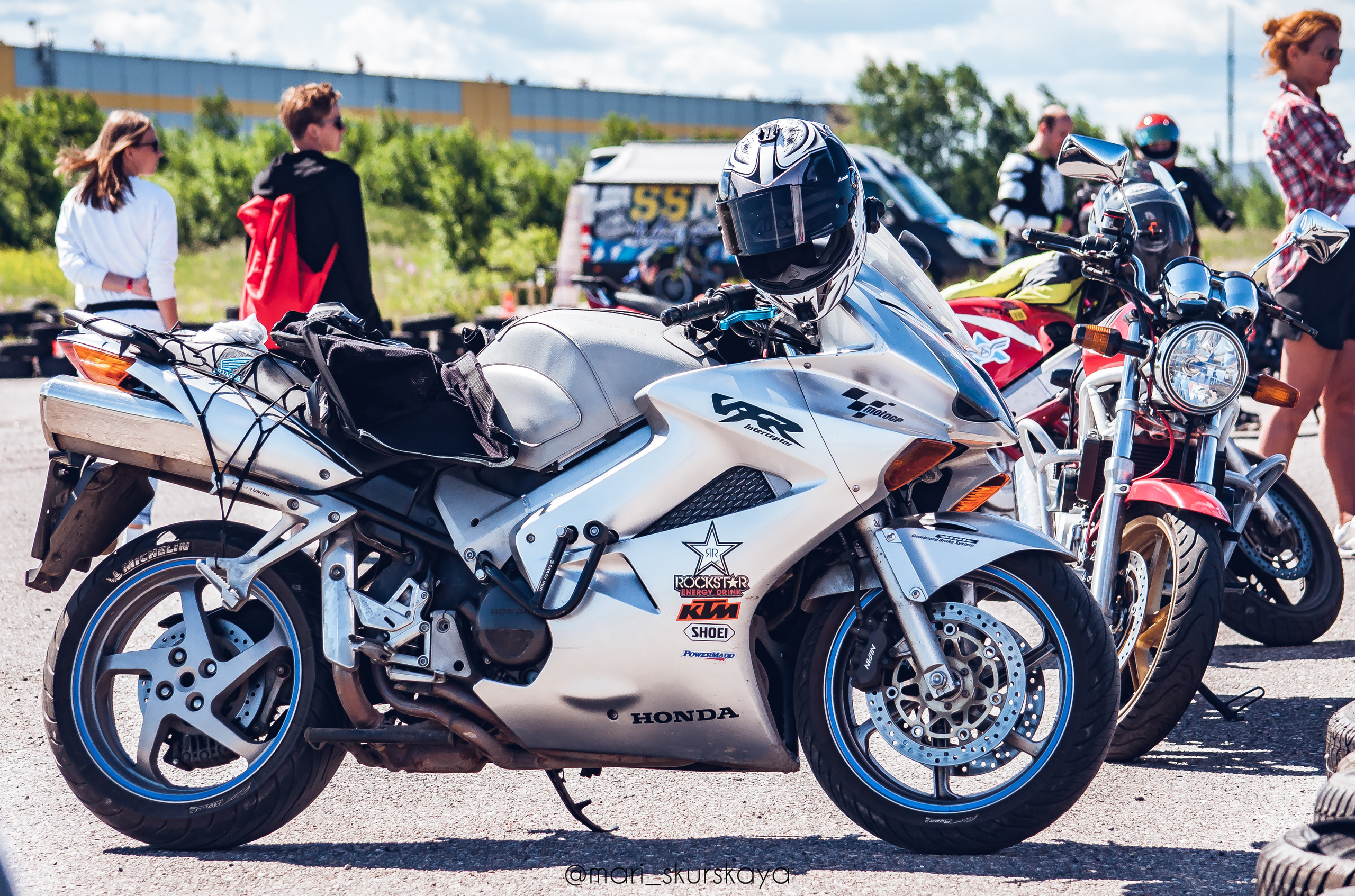 Соревнования по Мотоджимхане — 2019 Чемпионат СПб II этап. Мотофотограф в Санкт-Петербурге Мария Скурская
