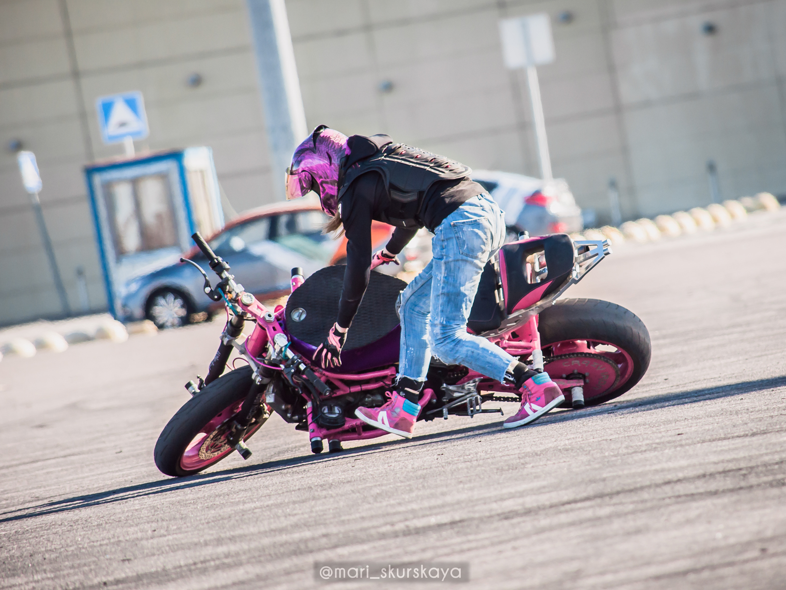 Стантрайдинг / Stuntriding. Мотофотограф в Санкт-Петербурге Мария Скурская