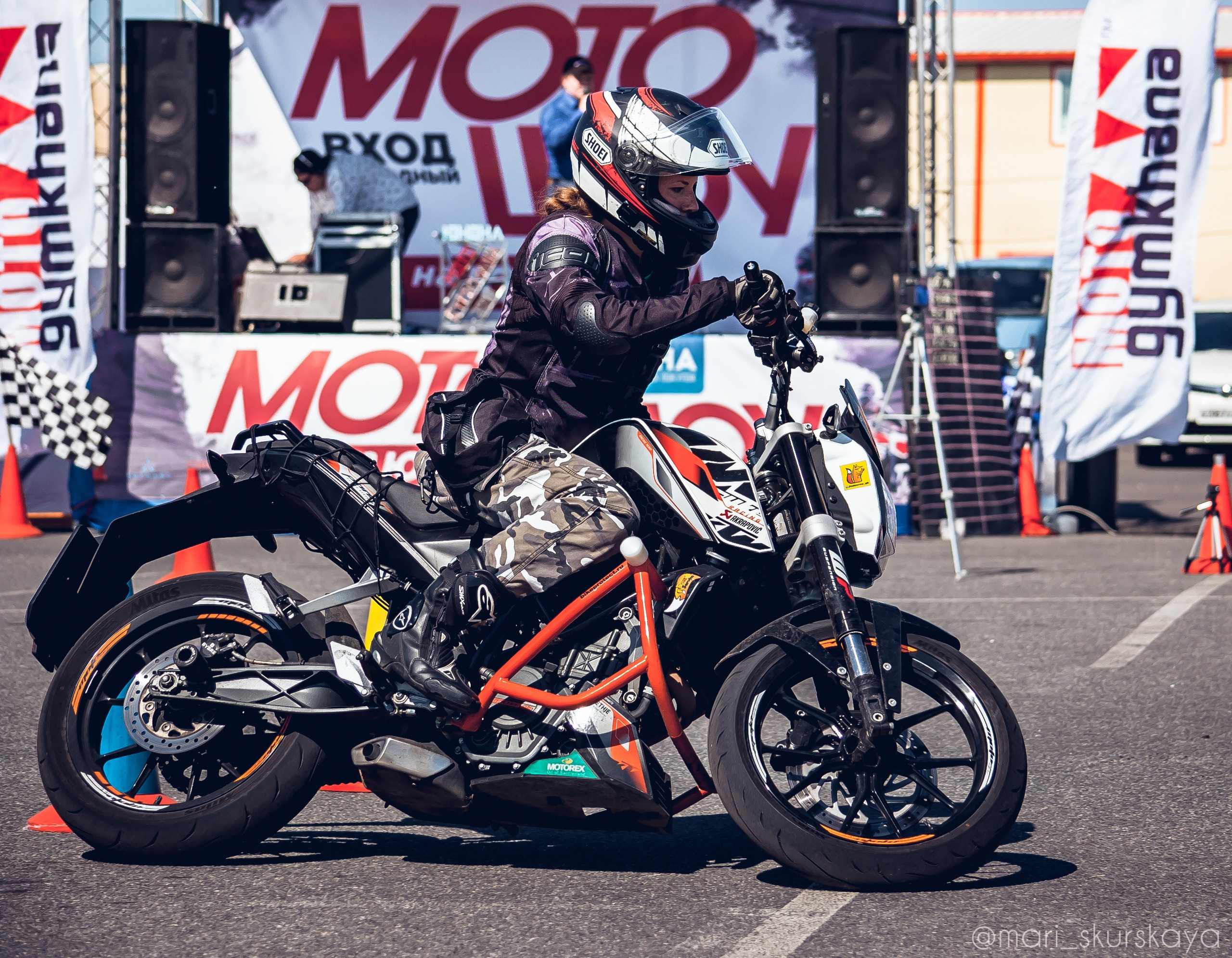 Соревнования по Мотоджимхане — 2018 Юнона. Мотофотограф в Санкт-Петербурге Мария Скурская