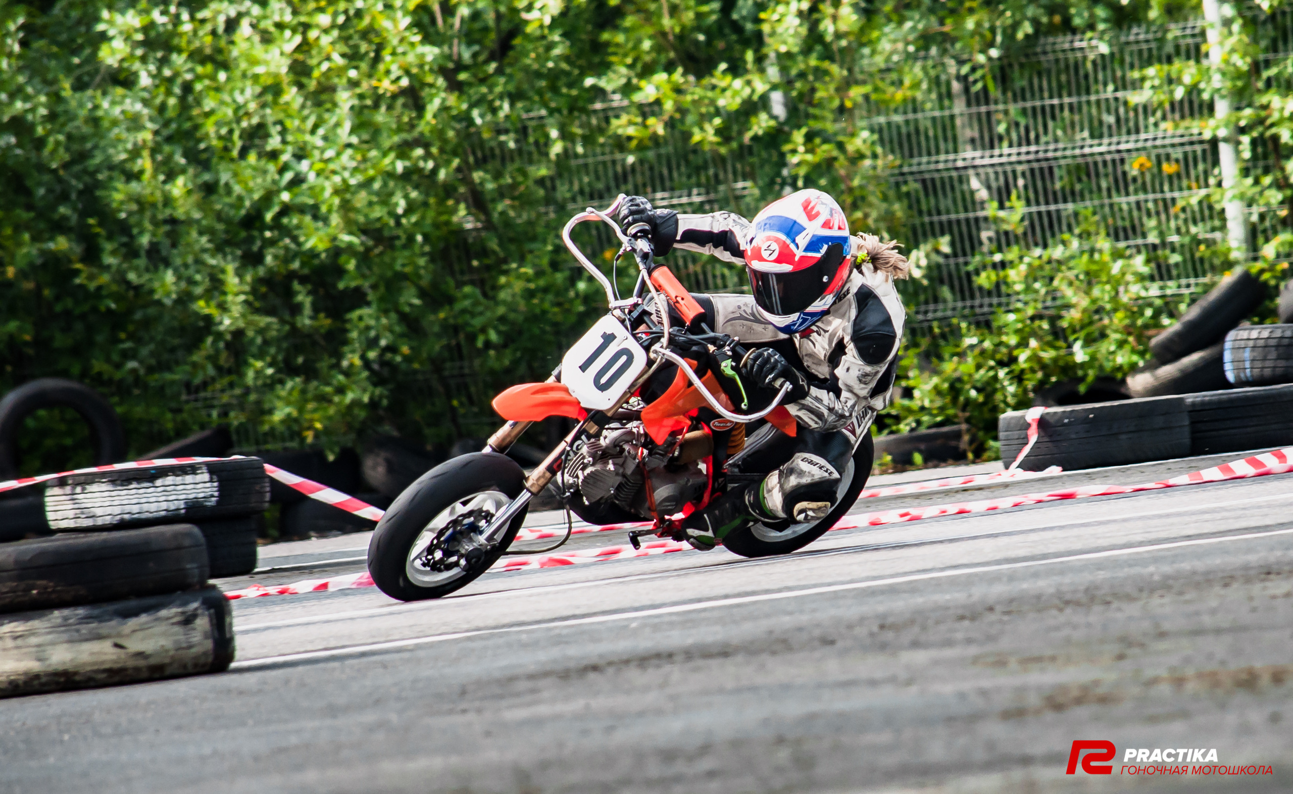 Соревнования гоночной мотошколы PRACTIKA. Мотофотограф в Санкт-Петербурге Мария Скурская