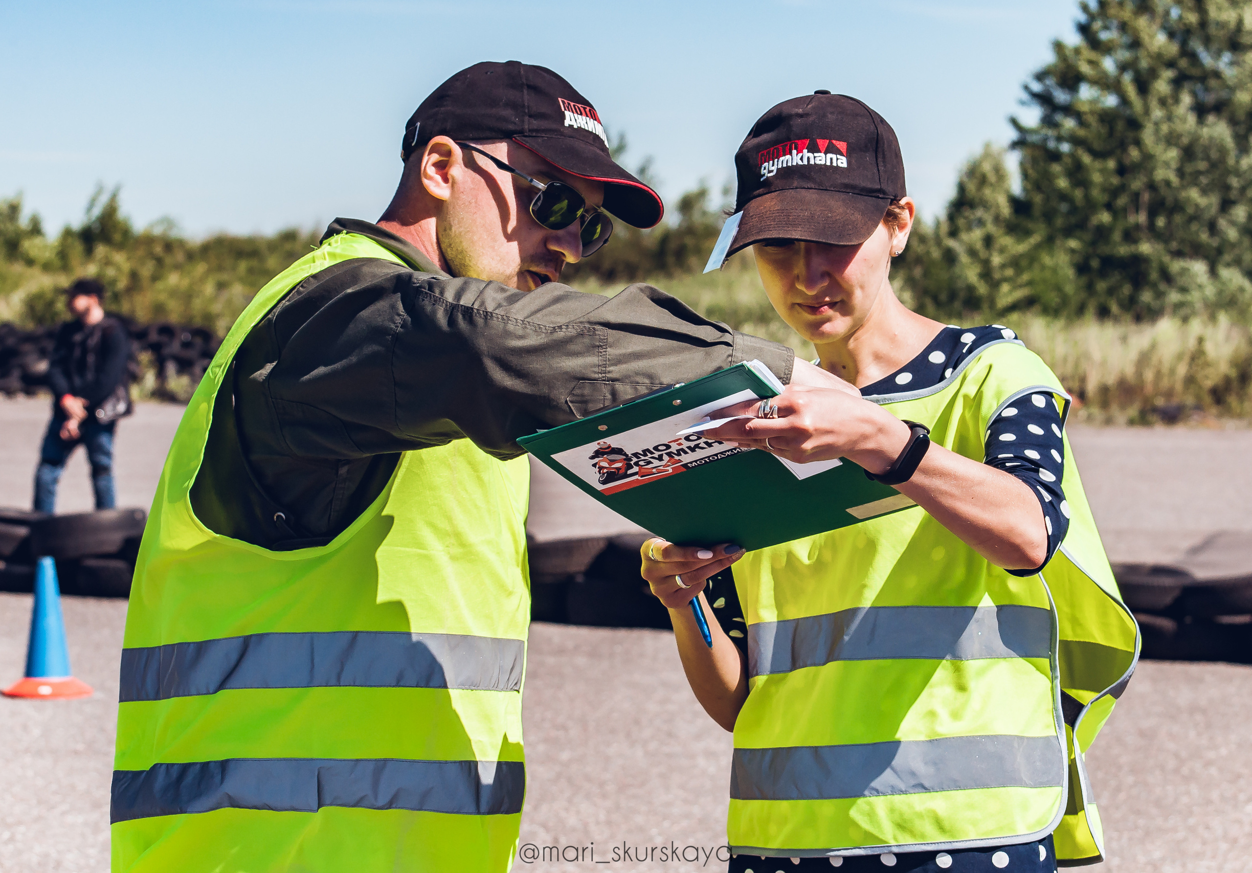 Соревнования по Мотоджимхане — 2019 Чемпионат СПб II этап. Мотофотограф в Санкт-Петербурге Мария Скурская