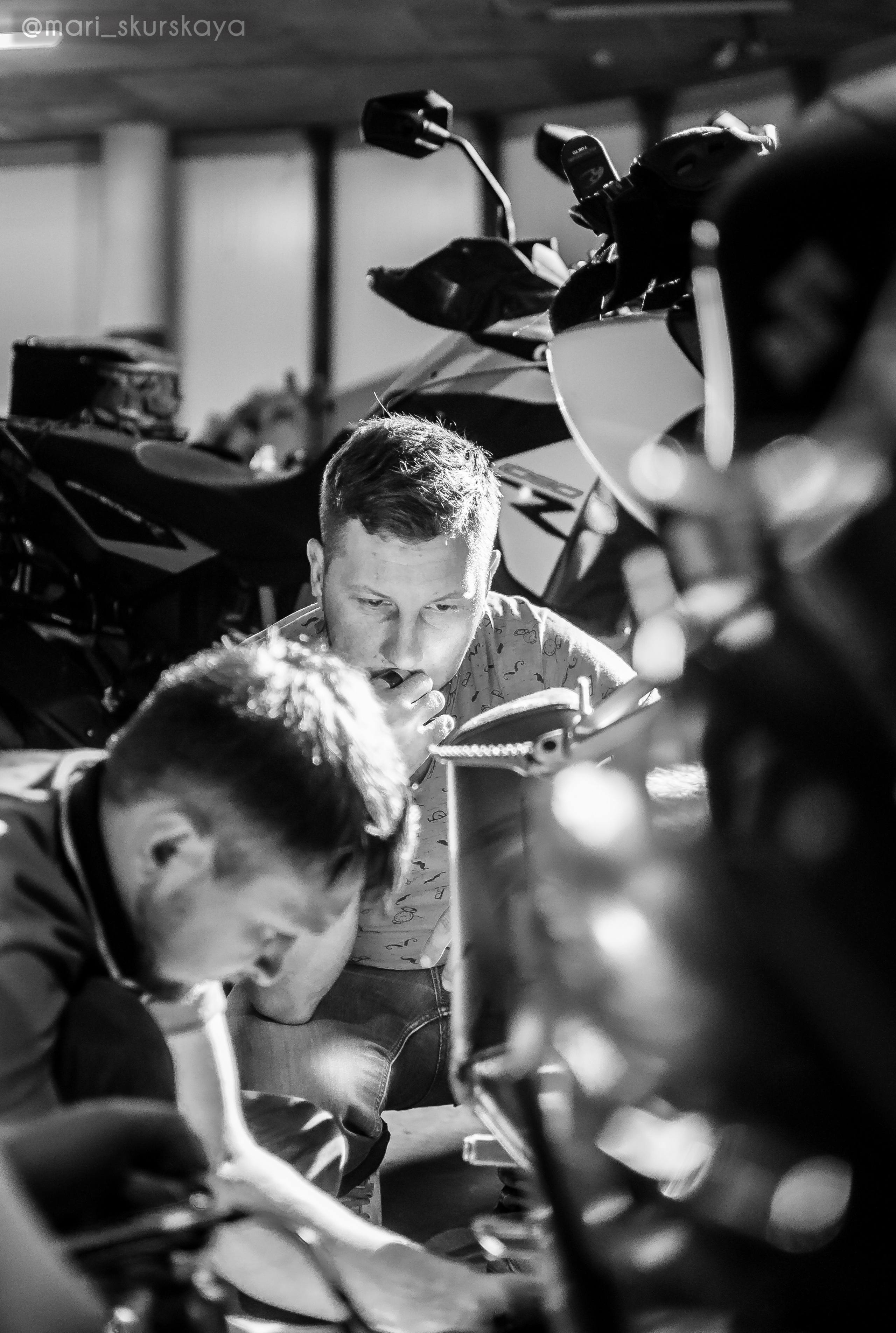 Мотосервис. Мотофотограф в Санкт-Петербурге Мария Скурская