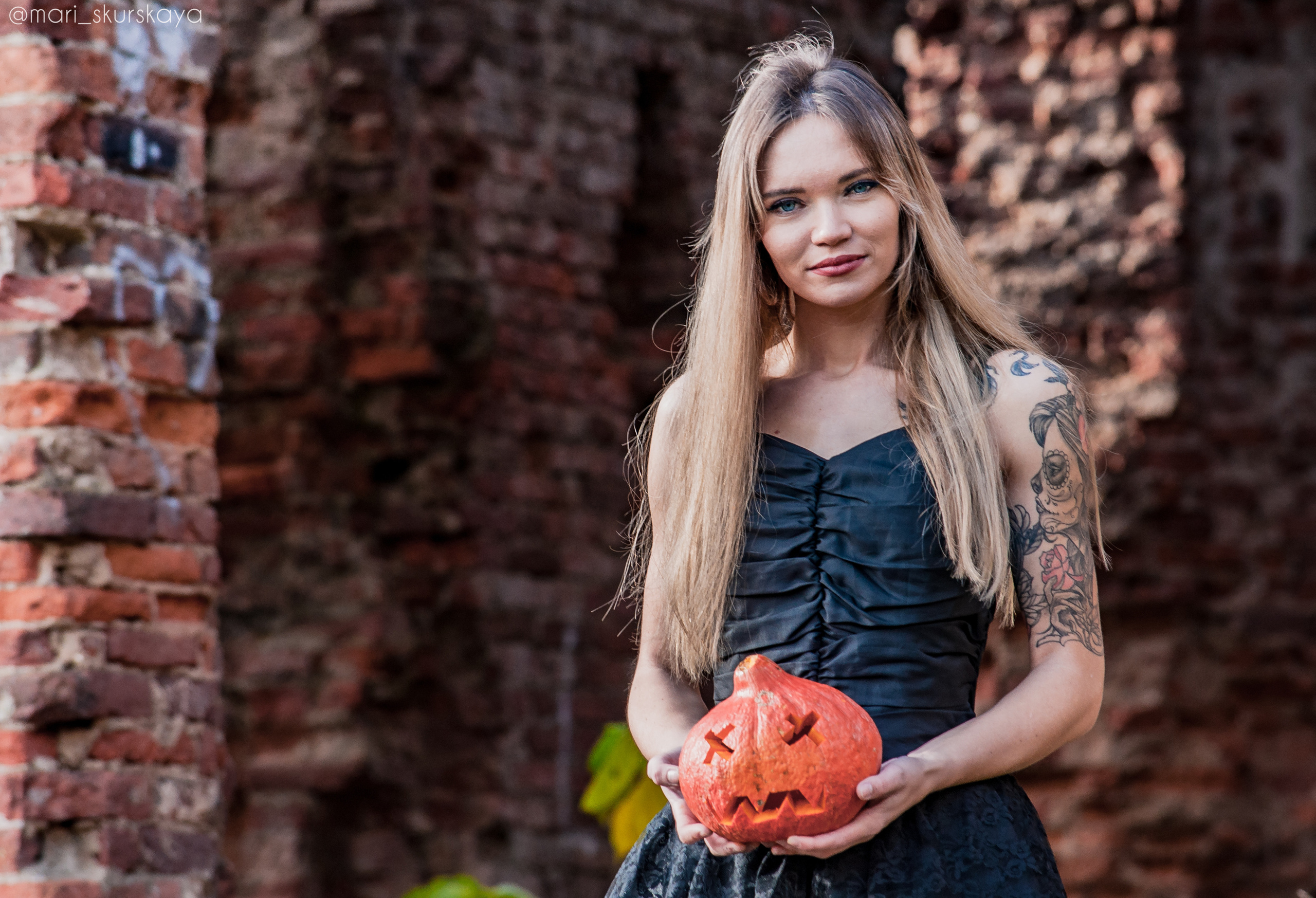 Даша — Хэллоуин — Kawasaki ZX6R. Мотофотограф в Санкт-Петербурге Мария Скурская