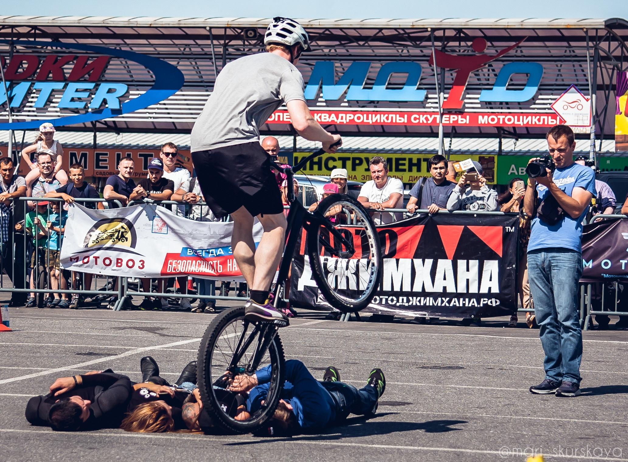 Соревнования по Мотоджимхане — 2018 Юнона. Мотофотограф в Санкт-Петербурге Мария Скурская
