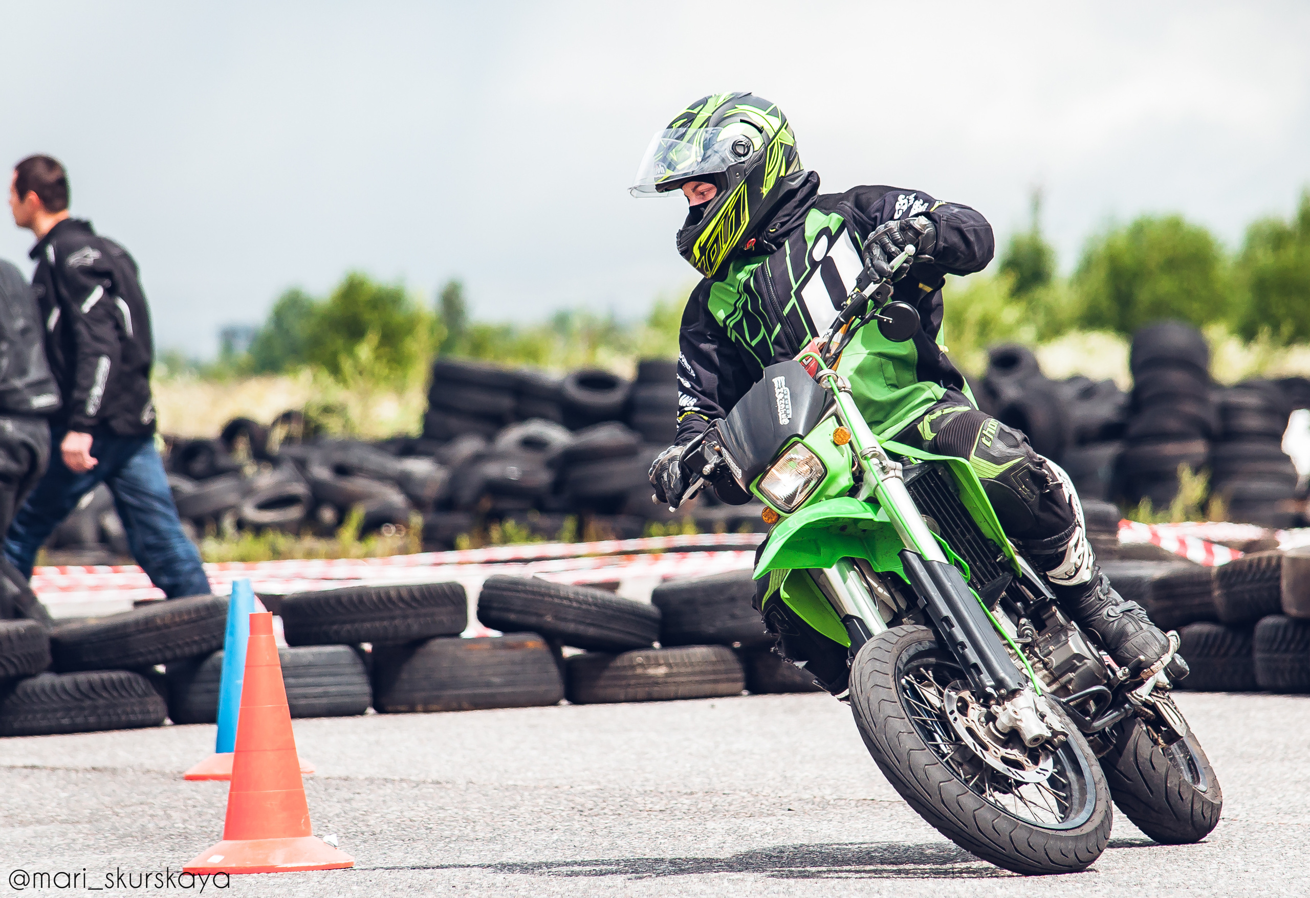 Соревнования по Мотоджимхане — 2019 Чемпионат СПб I этап. Мотофотограф в Санкт-Петербурге Мария Скурская