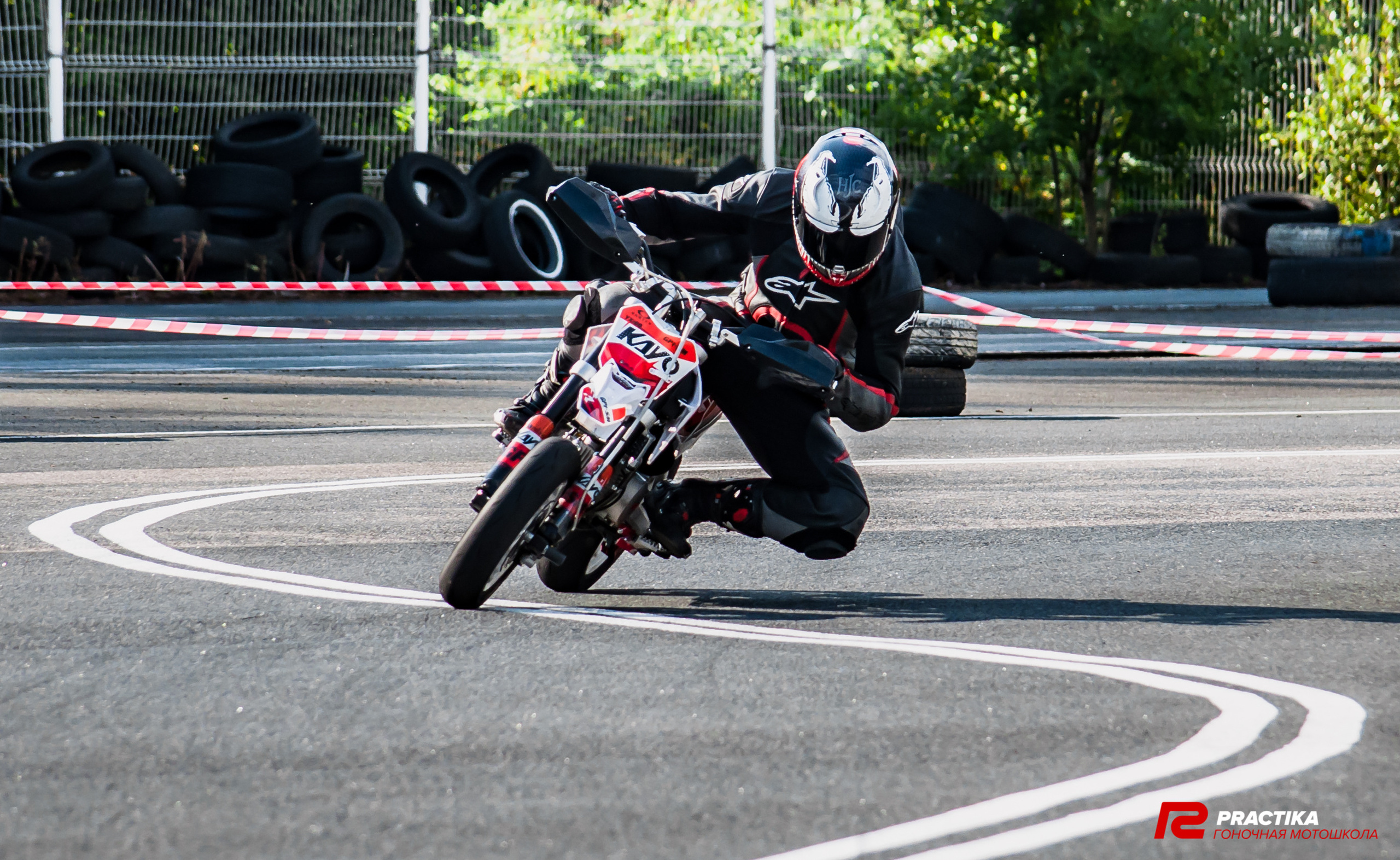 Соревнования гоночной мотошколы PRACTIKA. Мотофотограф в Санкт-Петербурге Мария Скурская