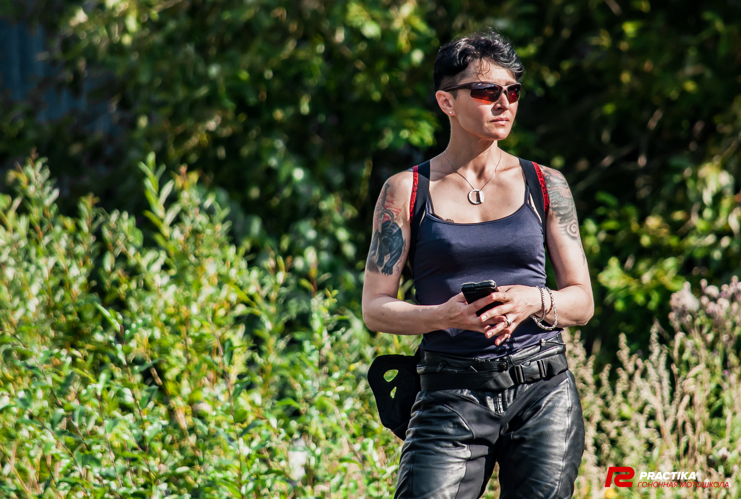 Соревнования гоночной мотошколы PRACTIKA. Мотофотограф в Санкт-Петербурге Мария Скурская
