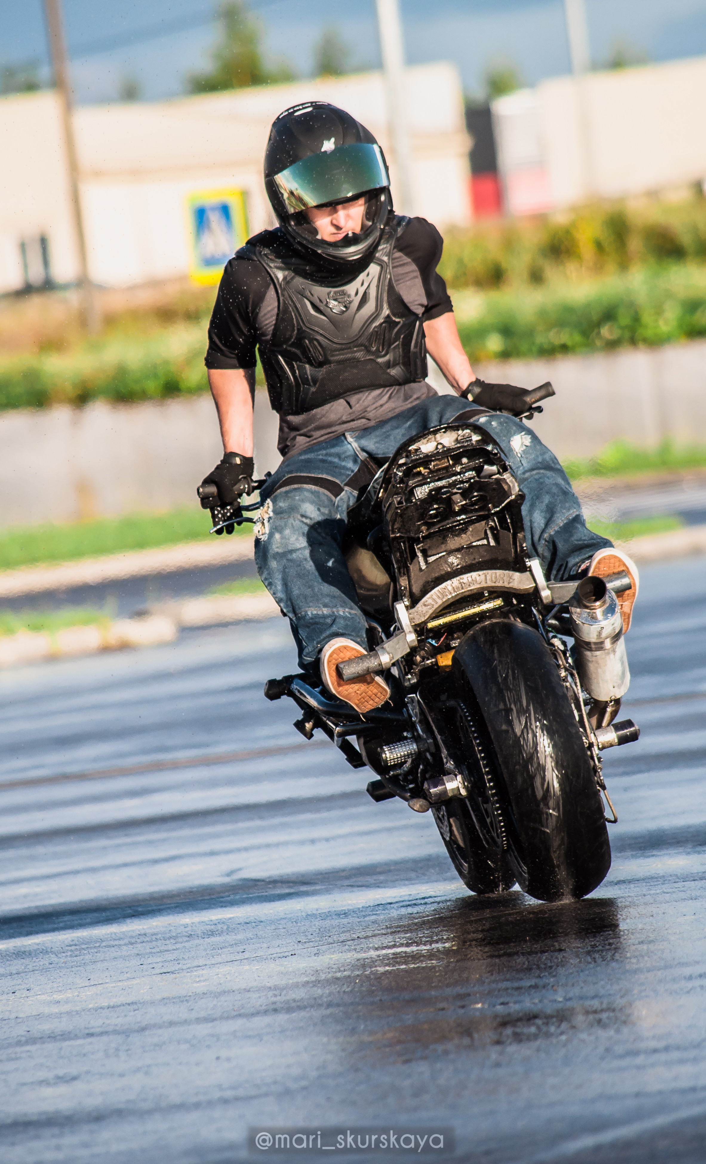 Стантрайдинг / Stuntriding. Мотофотограф в Санкт-Петербурге Мария Скурская