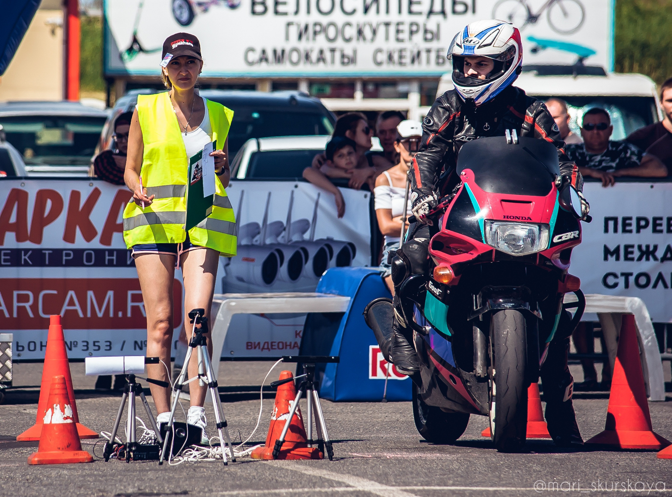 Соревнования по Мотоджимхане — 2018 Юнона. Мотофотограф в Санкт-Петербурге Мария Скурская