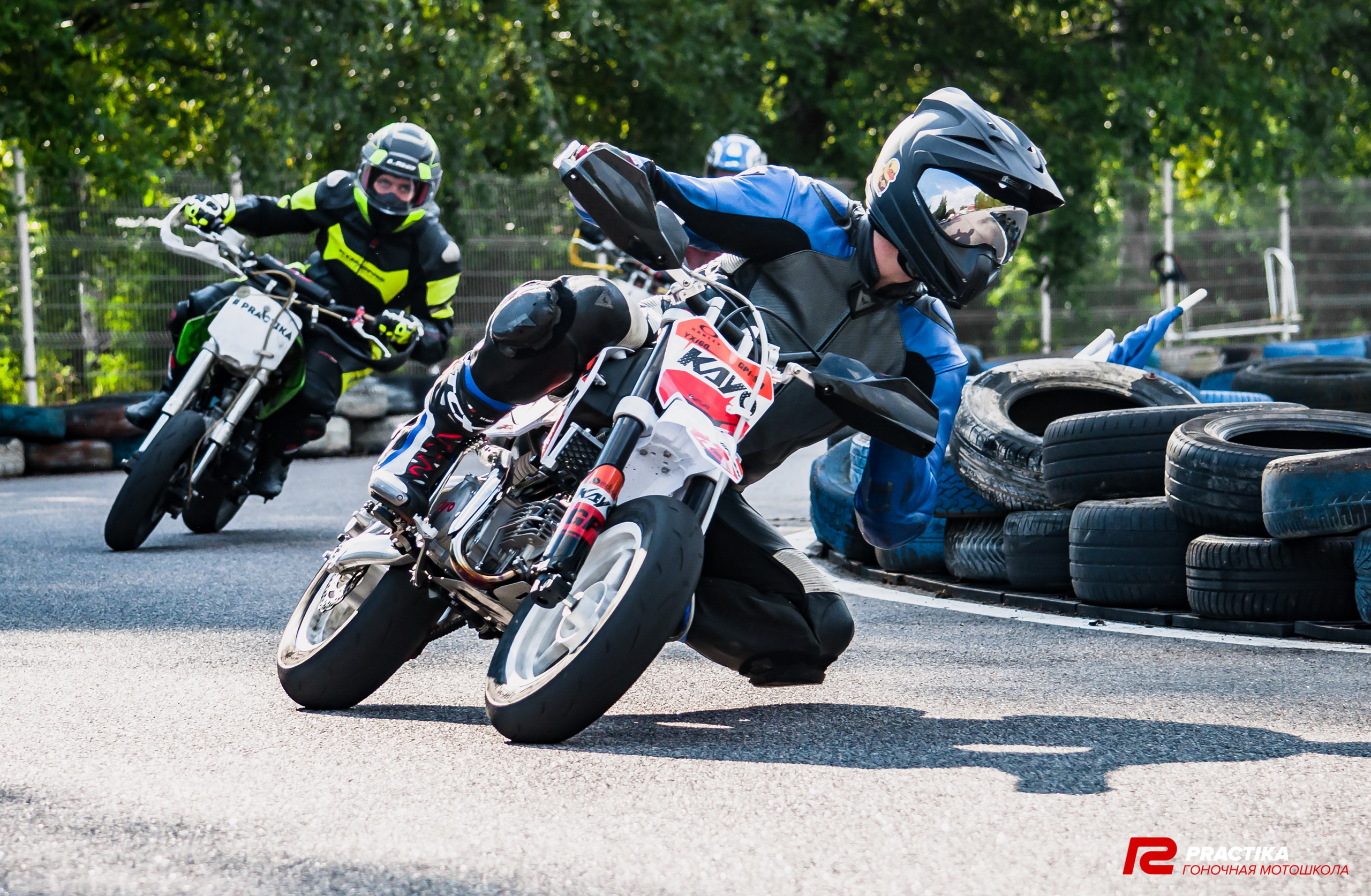 Соревнования гоночной мотошколы PRACTIKA. Мотофотограф в Санкт-Петербурге Мария Скурская