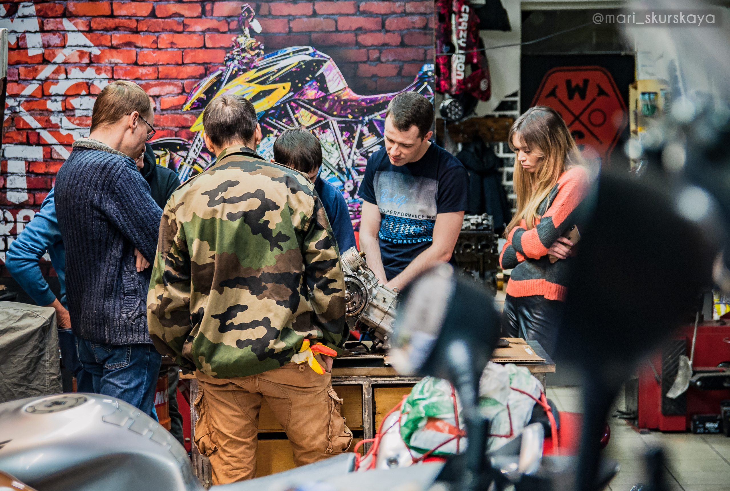 Мотосервис. Мотофотограф в Санкт-Петербурге Мария Скурская