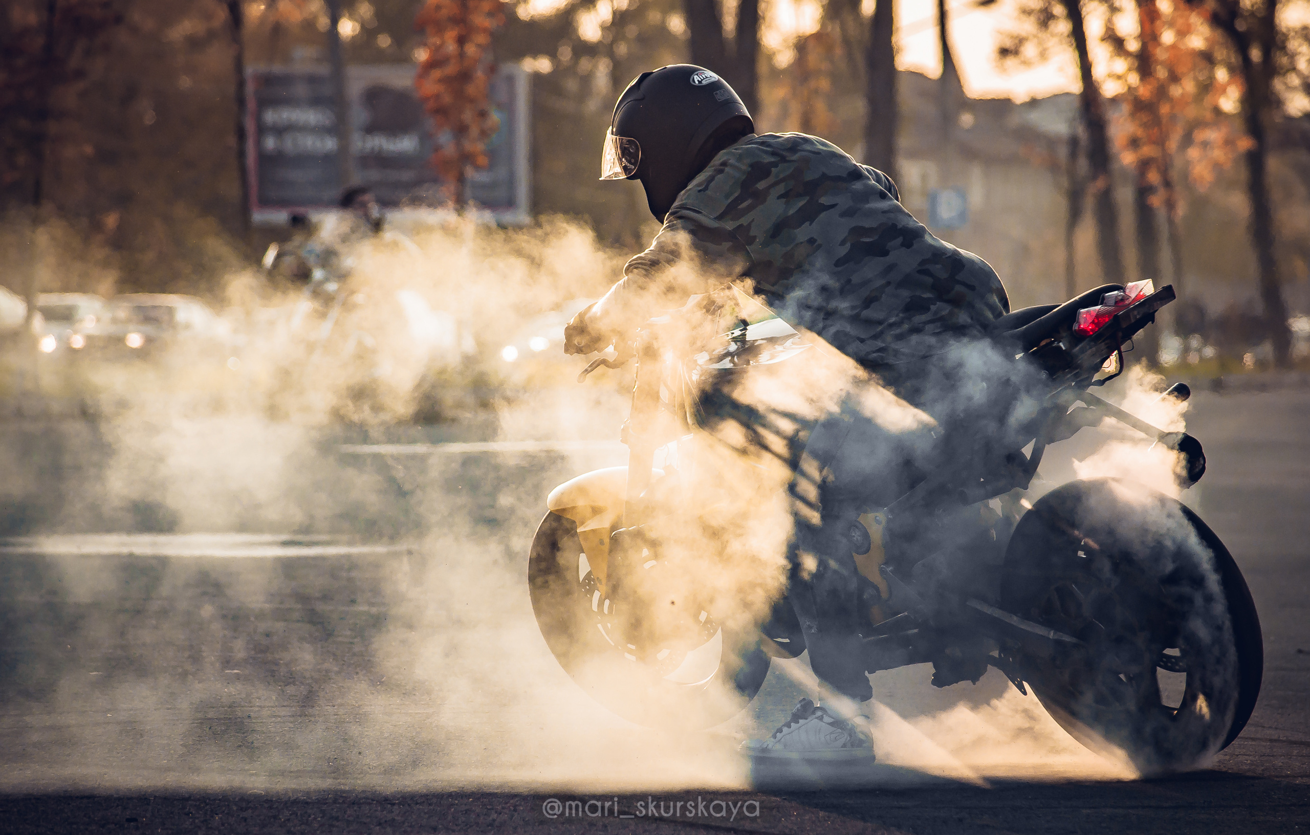 Стантрайдинг / Stuntriding. Мотофотограф в Санкт-Петербурге Мария Скурская