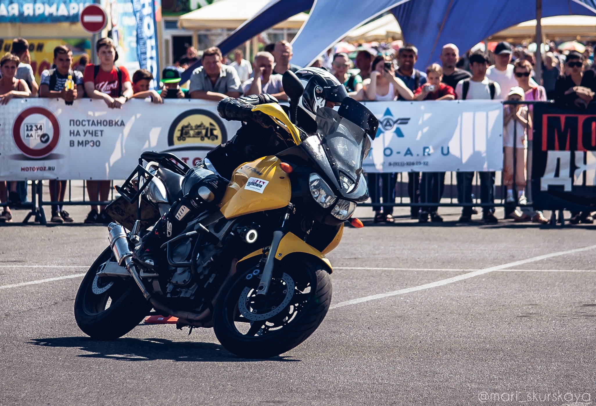 Соревнования по Мотоджимхане — 2018 Юнона. Мотофотограф в Санкт-Петербурге Мария Скурская