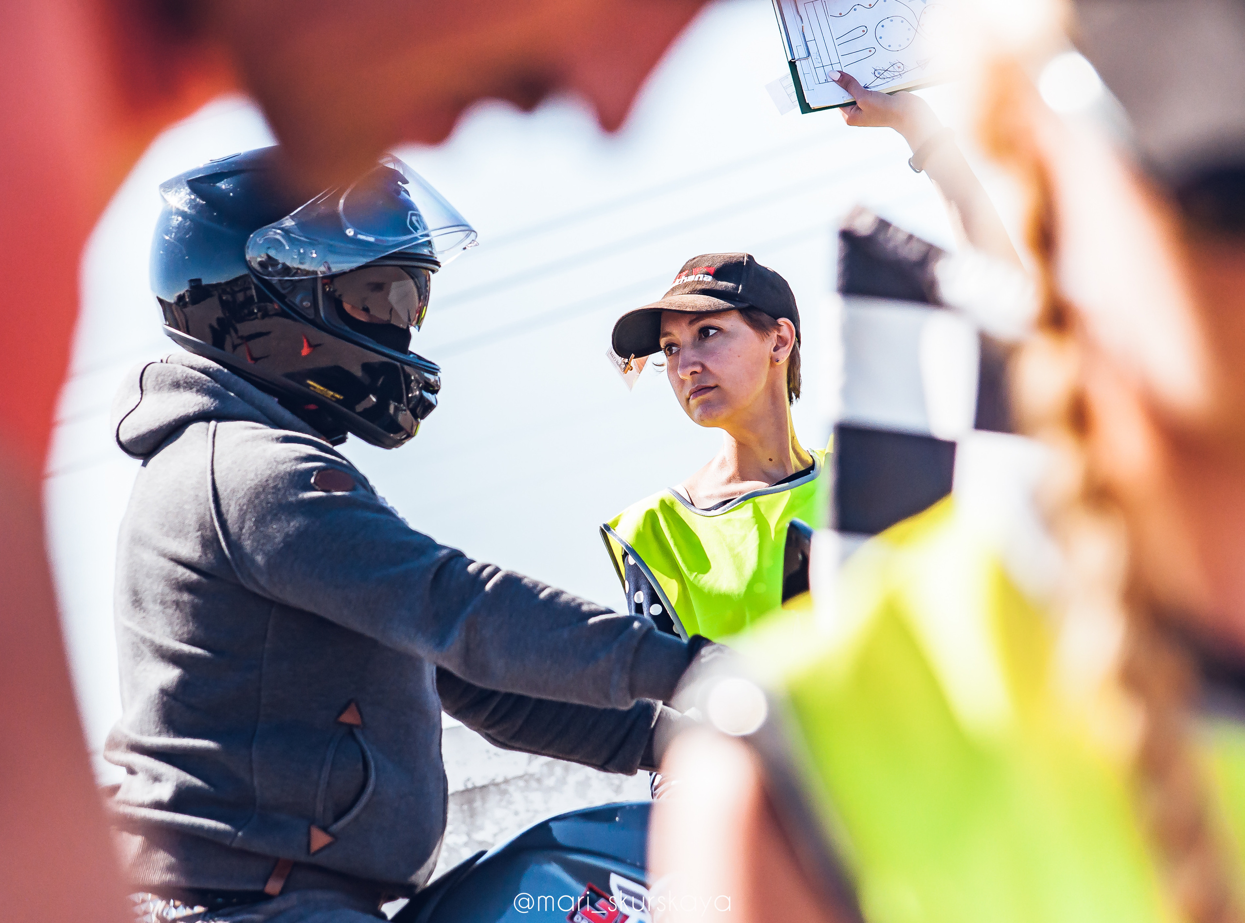 Соревнования по Мотоджимхане — 2019 Чемпионат СПб II этап. Мотофотограф в Санкт-Петербурге Мария Скурская