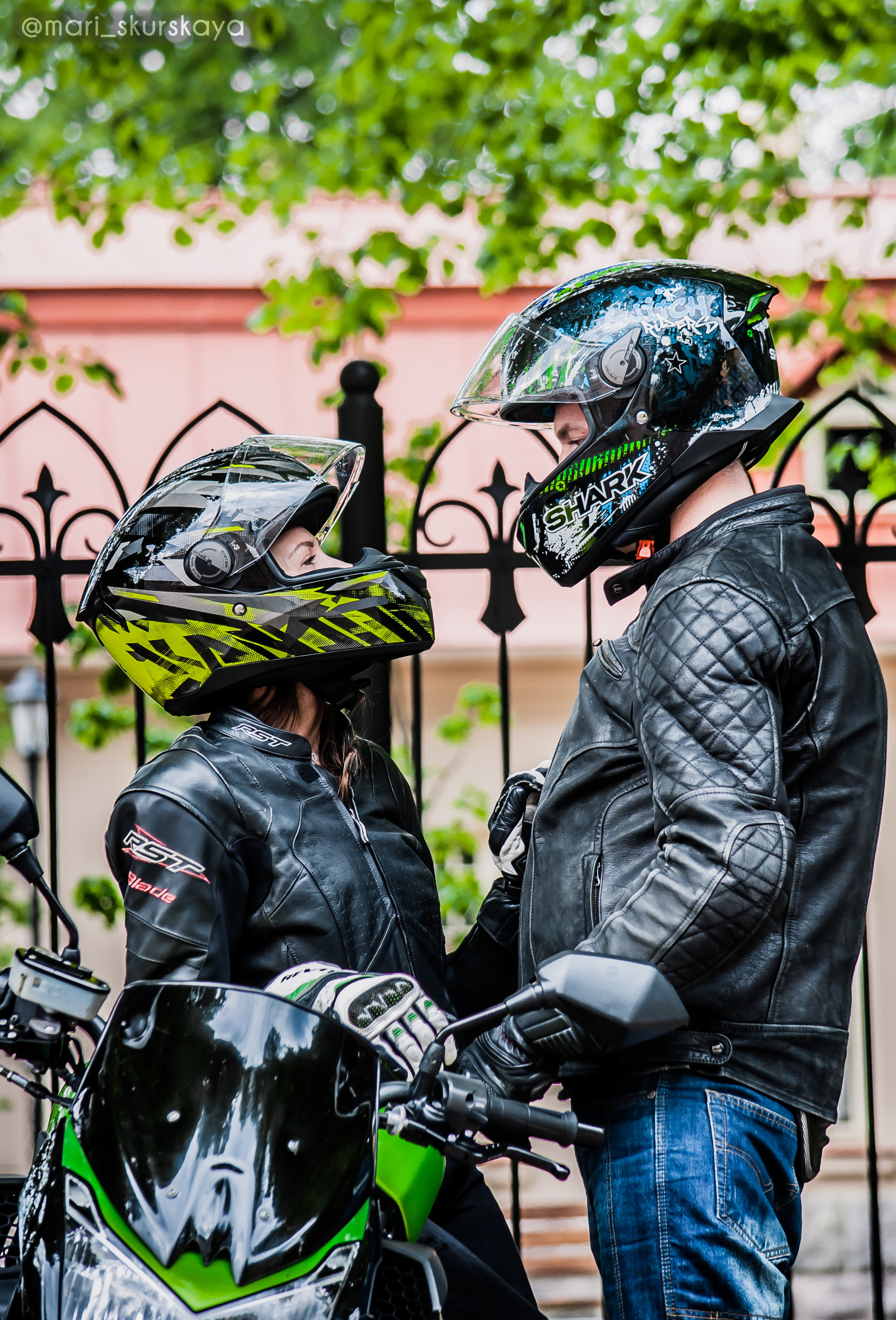 Кира и Кирилл — Kawasaki Z1000. Мотофотограф в Санкт-Петербурге Мария Скурская