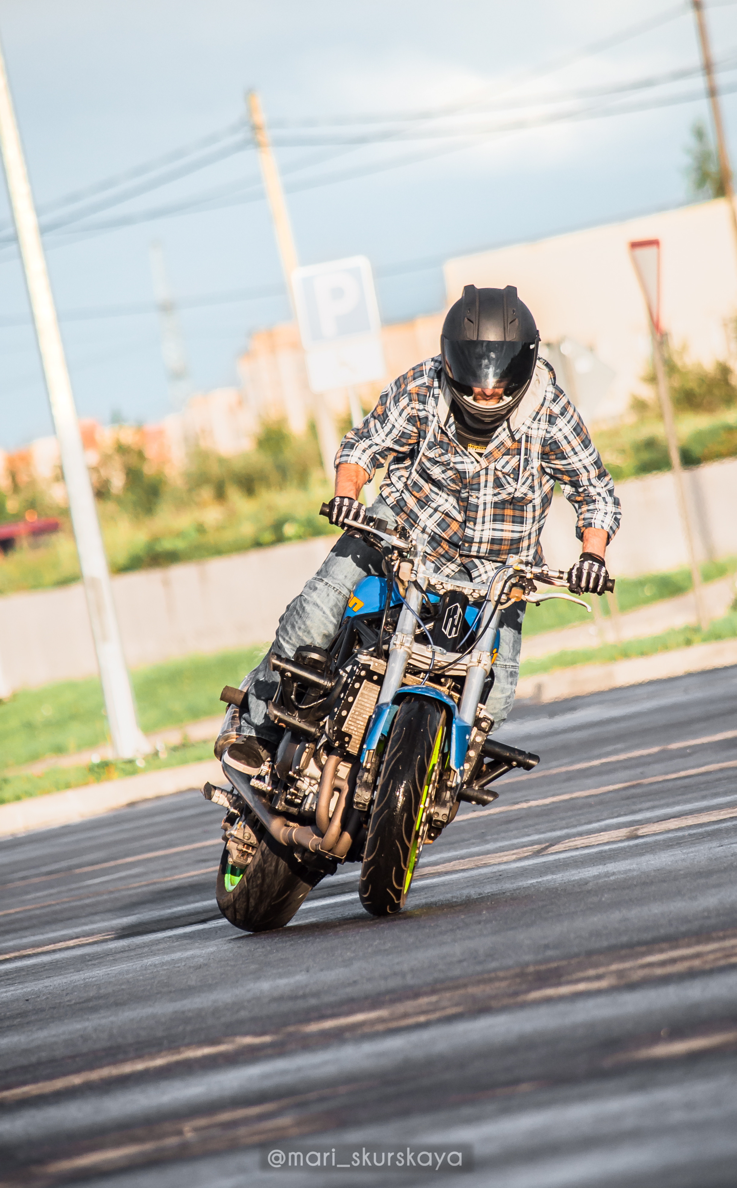 Стантрайдинг / Stuntriding. Мотофотограф в Санкт-Петербурге Мария Скурская