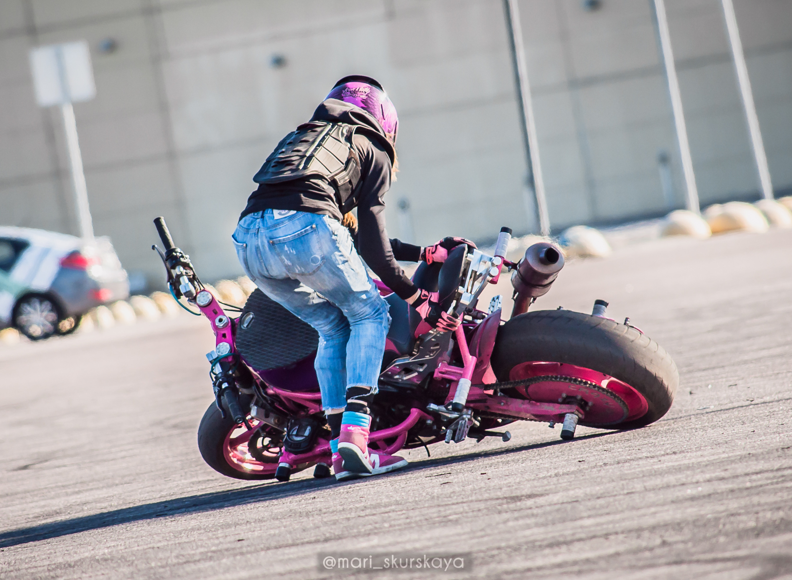 Стантрайдинг / Stuntriding. Мотофотограф в Санкт-Петербурге Мария Скурская