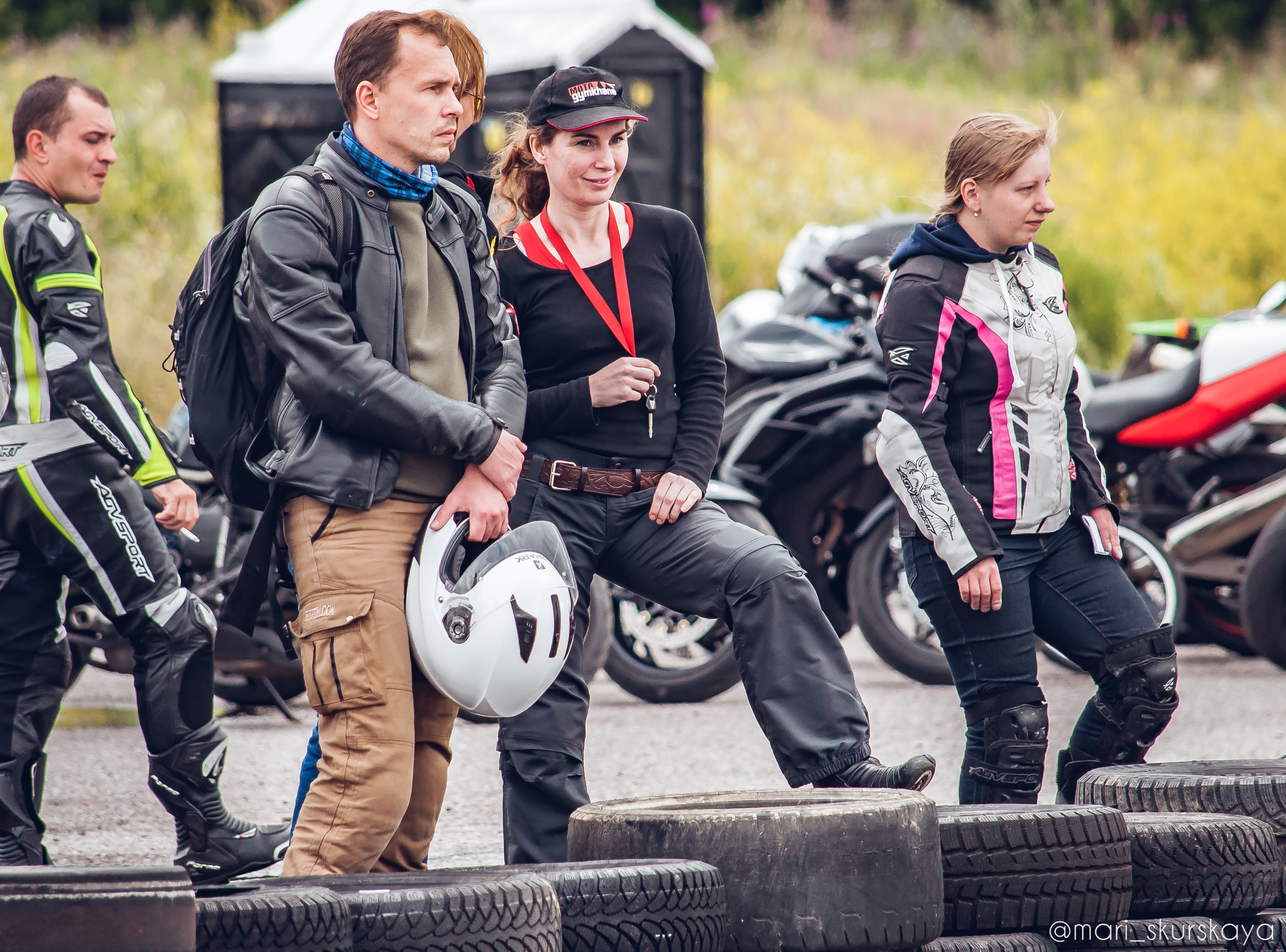 Соревнования по Мотоджимхане — 2019 Чемпионат СПб I этап. Мотофотограф в Санкт-Петербурге Мария Скурская