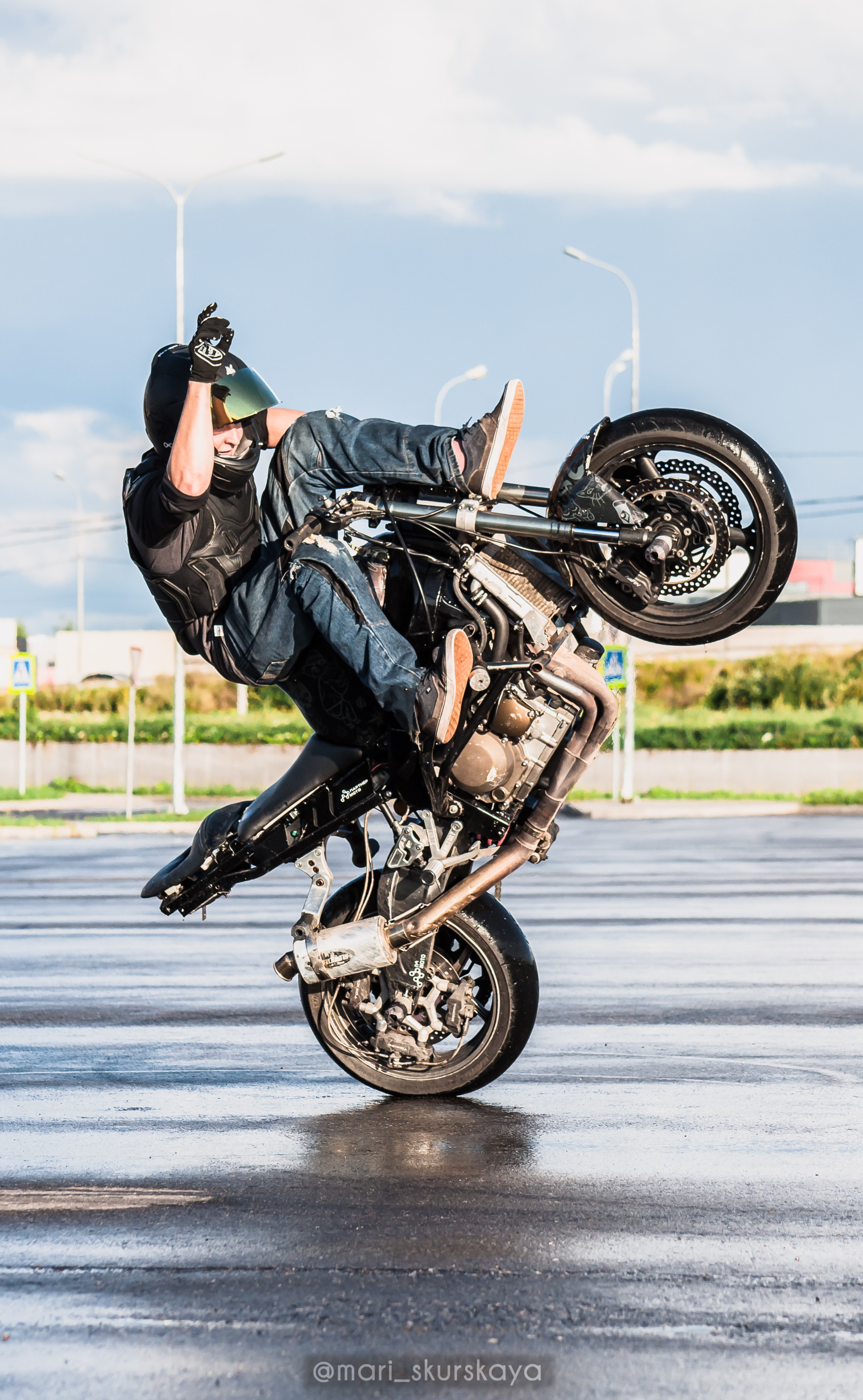 Стантрайдинг / Stuntriding. Мотофотограф в Санкт-Петербурге Мария Скурская