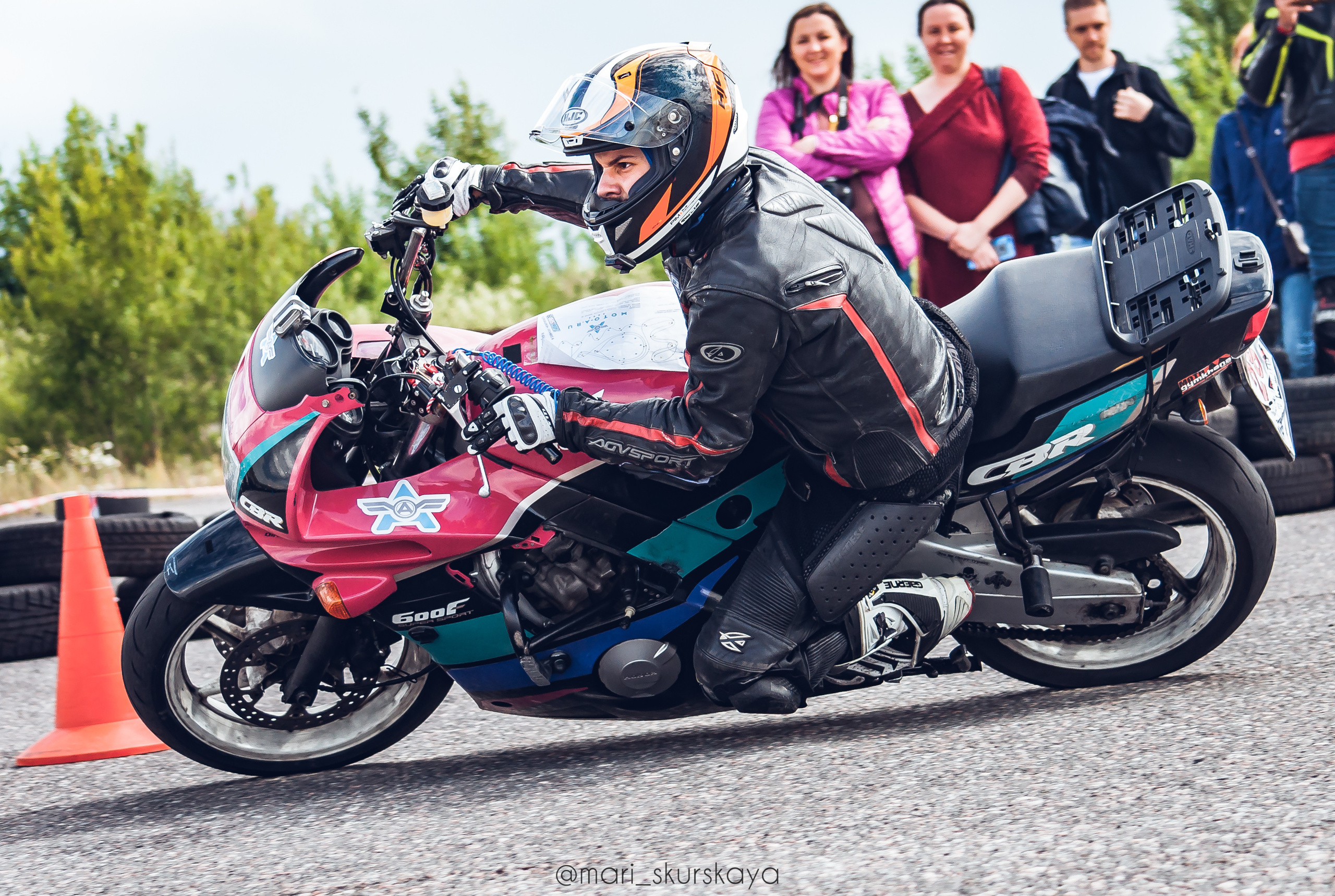 Соревнования по Мотоджимхане — 2019 Чемпионат СПб I этап. Мотофотограф в Санкт-Петербурге Мария Скурская