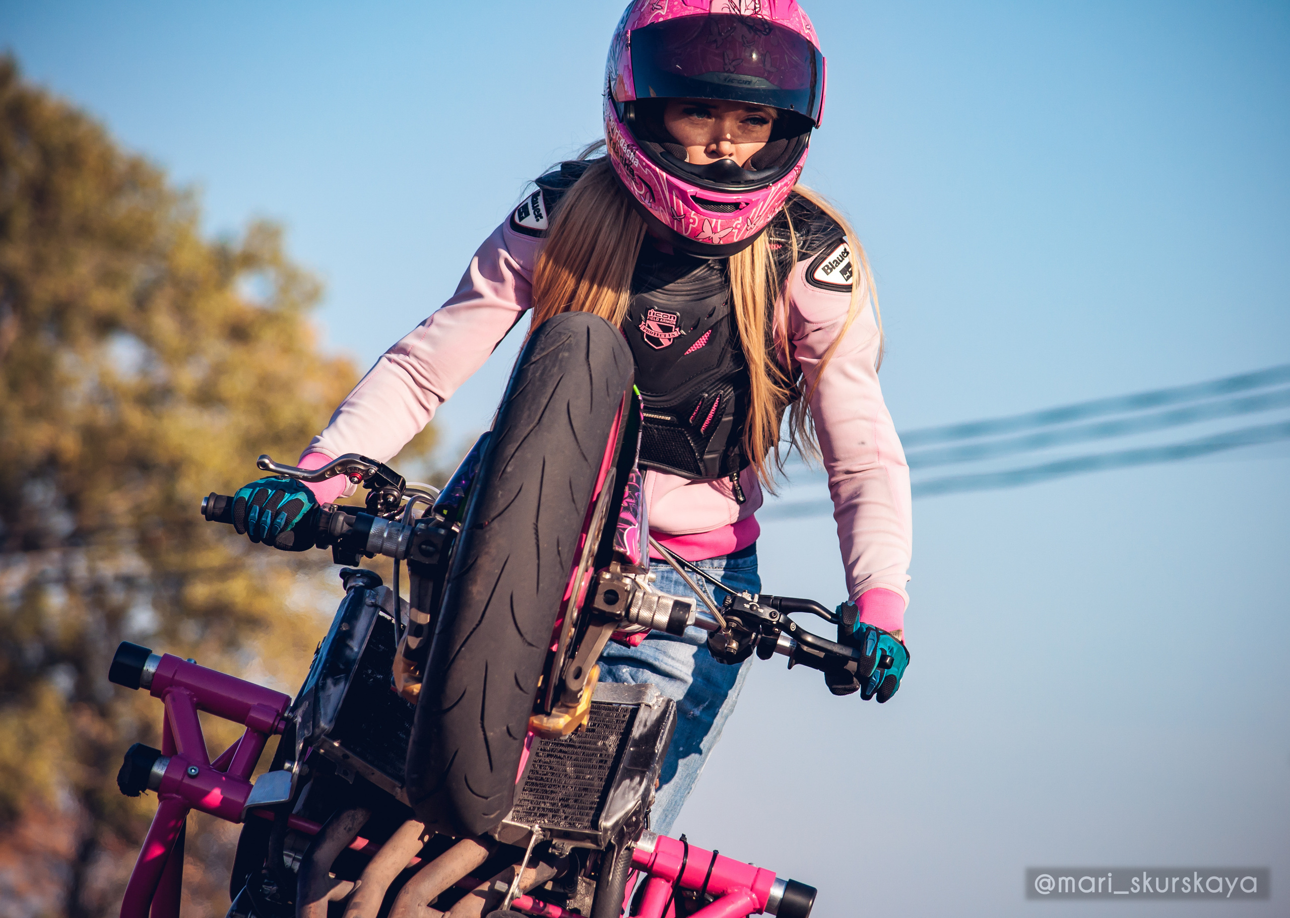 Стантрайдинг / Stuntriding. Мотофотограф в Санкт-Петербурге Мария Скурская