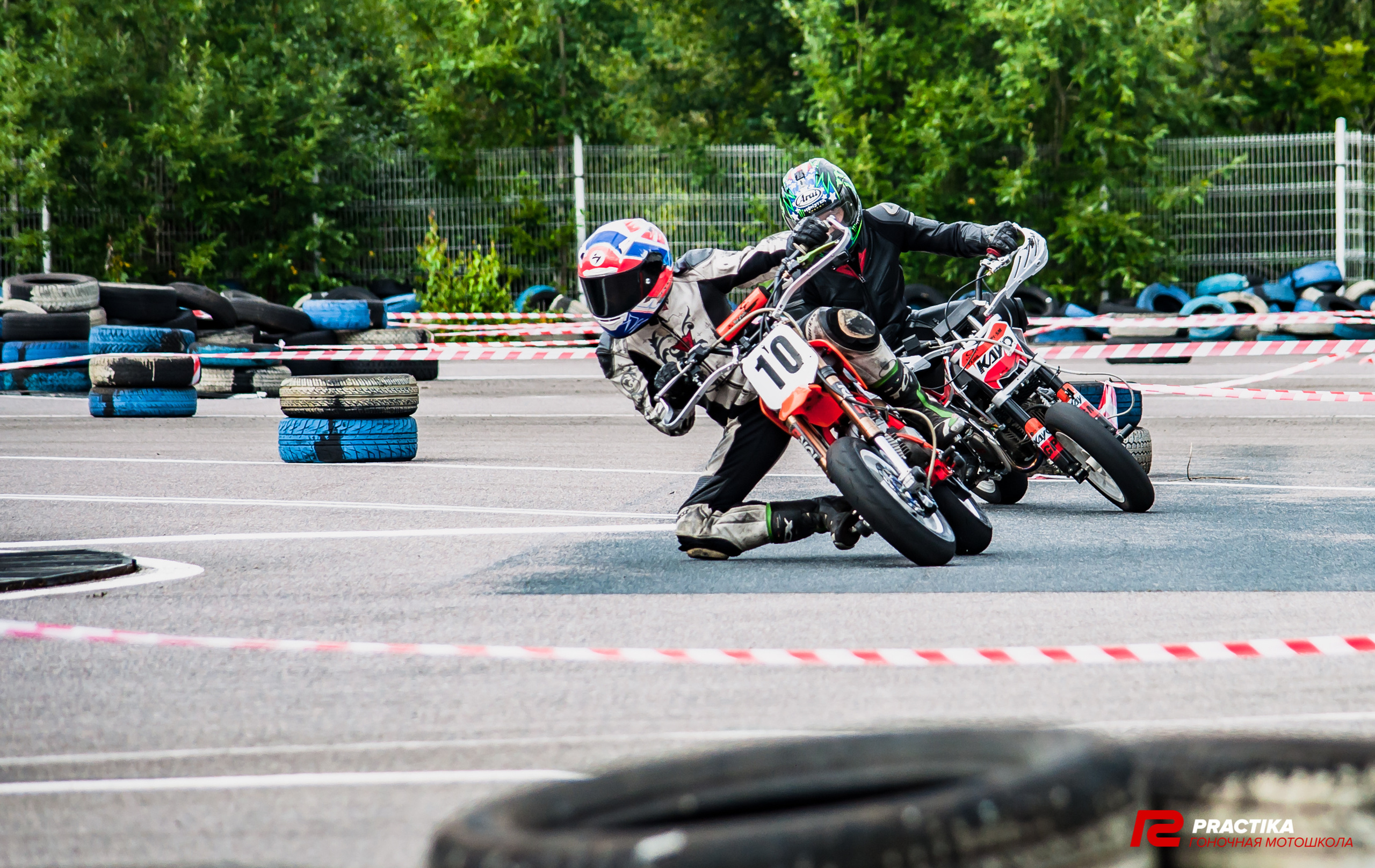 Соревнования гоночной мотошколы PRACTIKA. Мотофотограф в Санкт-Петербурге Мария Скурская