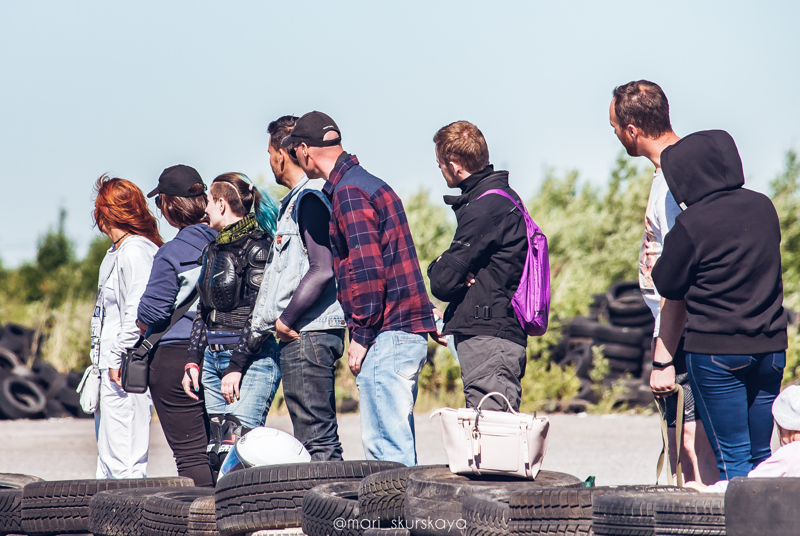 Соревнования по Мотоджимхане — 2019 Чемпионат СПб II этап. Мотофотограф в Санкт-Петербурге Мария Скурская