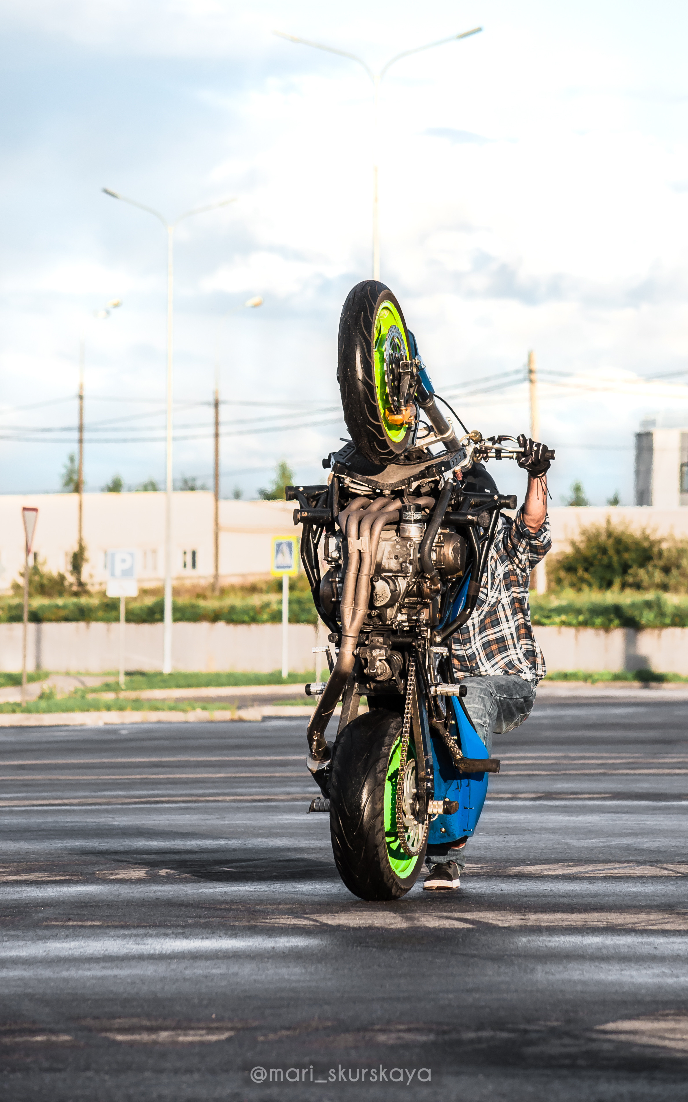 Стантрайдинг / Stuntriding. Мотофотограф в Санкт-Петербурге Мария Скурская