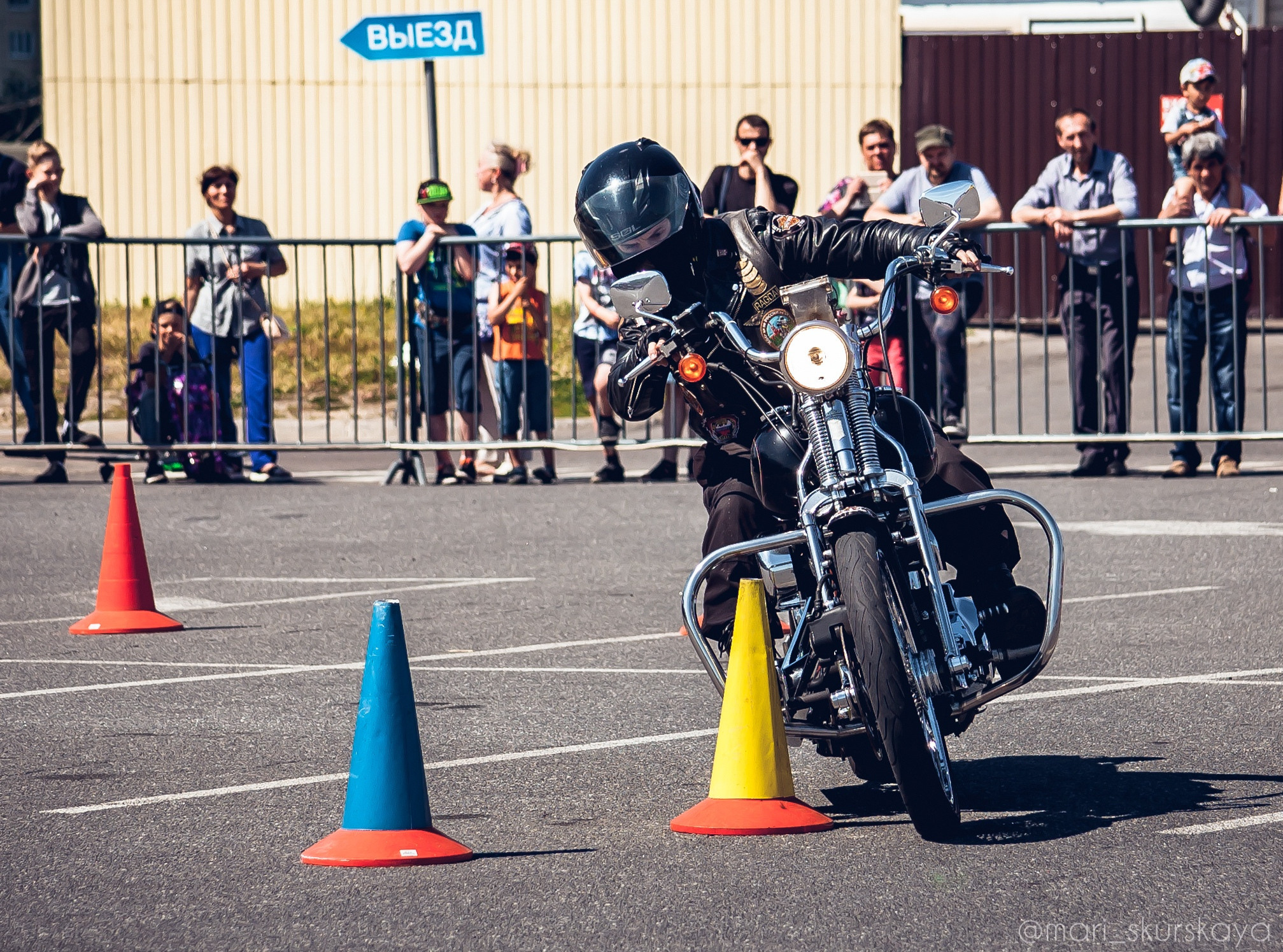 Соревнования по Мотоджимхане — 2018 Юнона. Мотофотограф в Санкт-Петербурге Мария Скурская